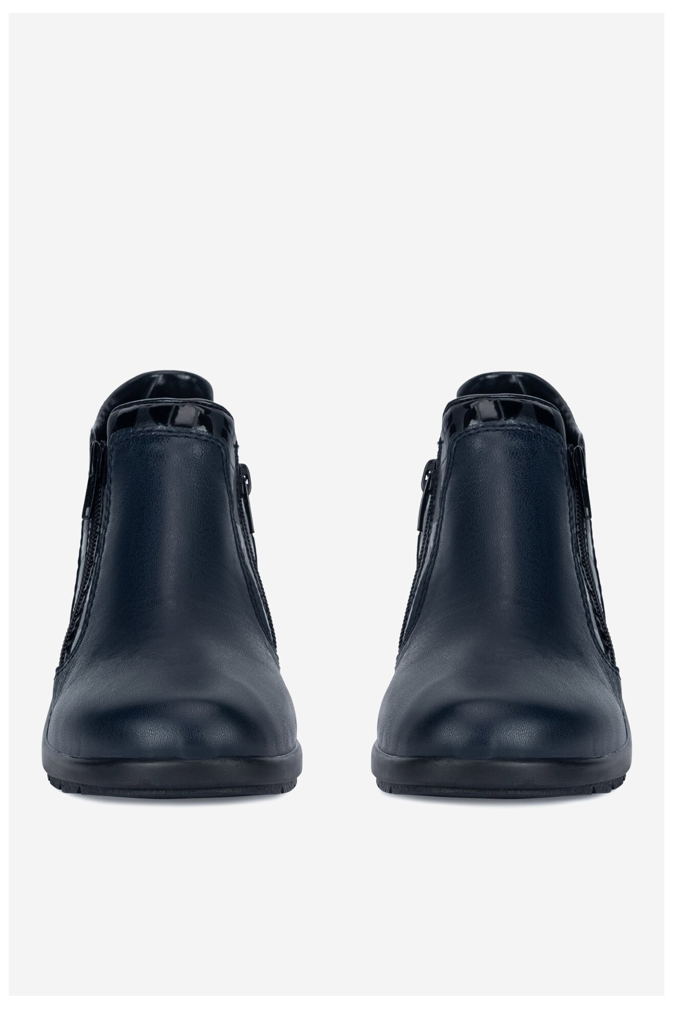 Kotníková obuv Rieker L4883-14 TMAVĚ MODRÁ