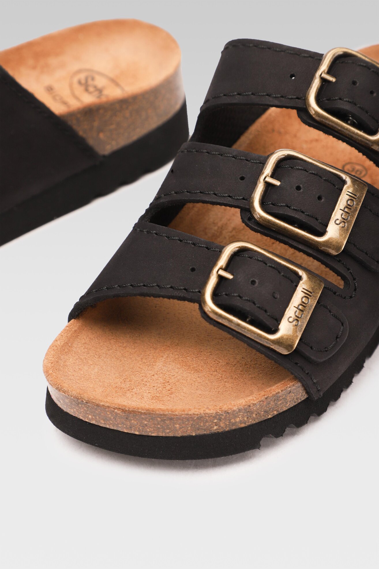 Klapki Scholl MF23012 RIO MED 1004 Czarny