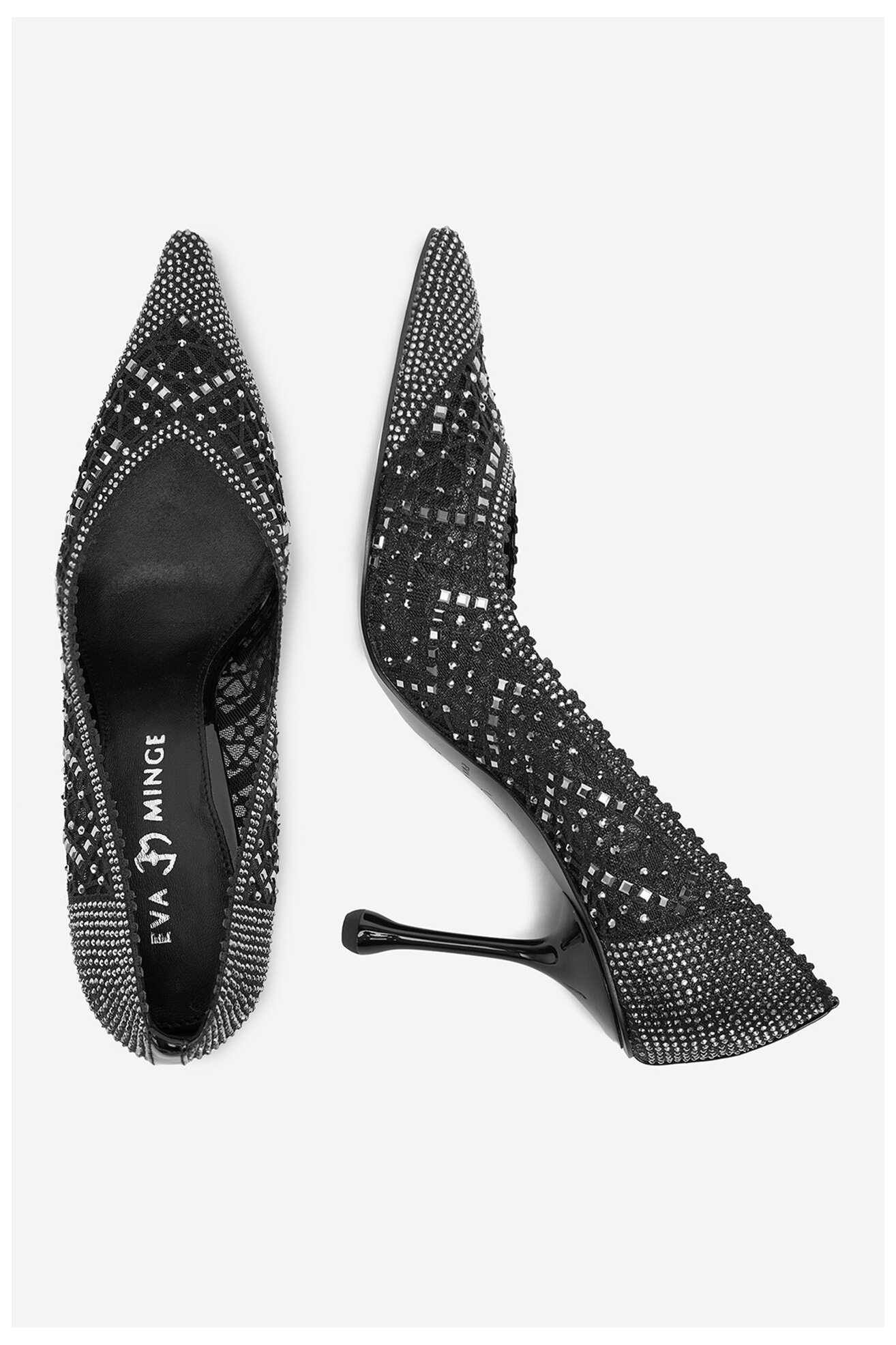 Körömcipő EVA MINGE EO-AMY-1797-823 FEKETE