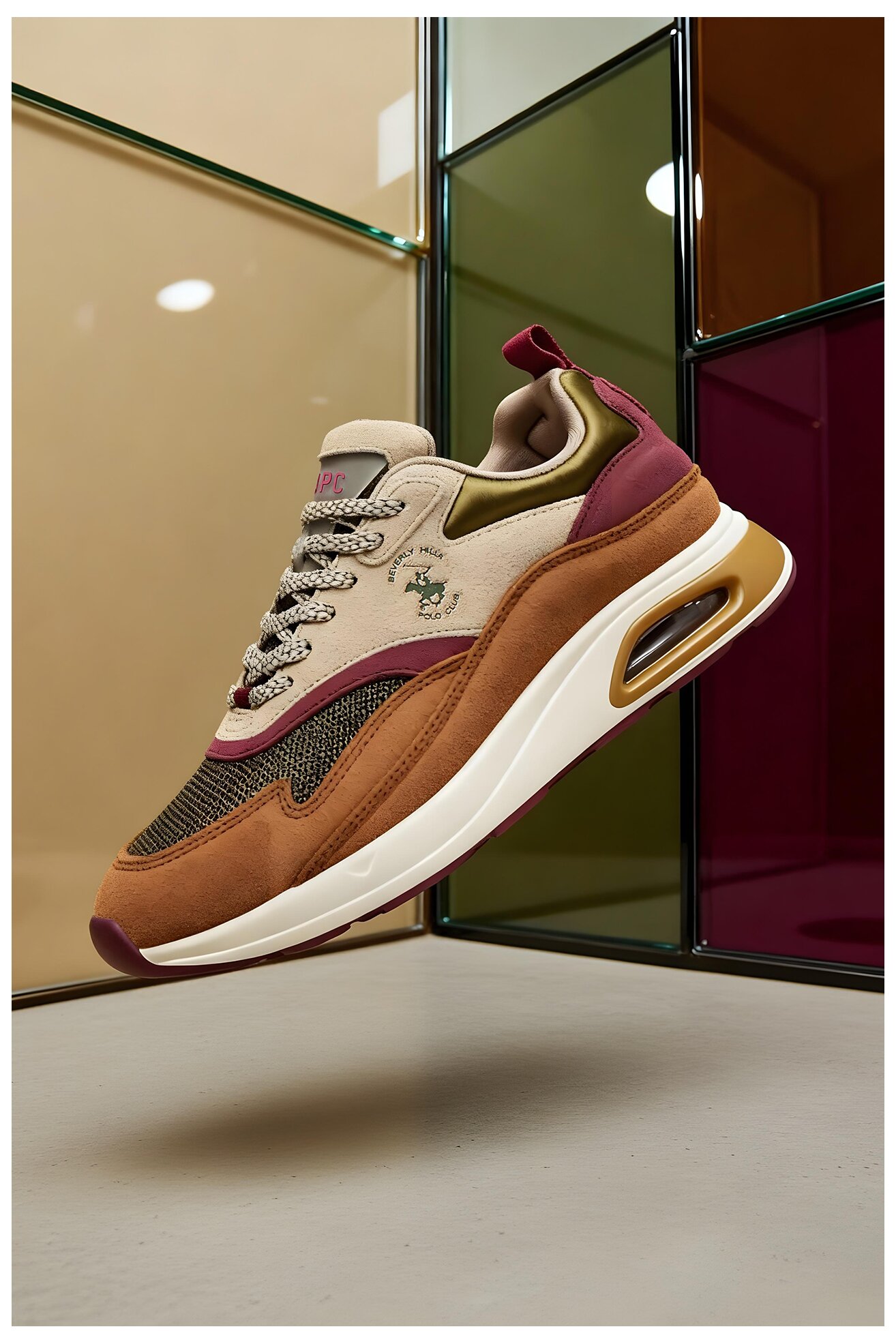 Tornacipő Beverly Hills Polo Club EO-L240061 BARNA