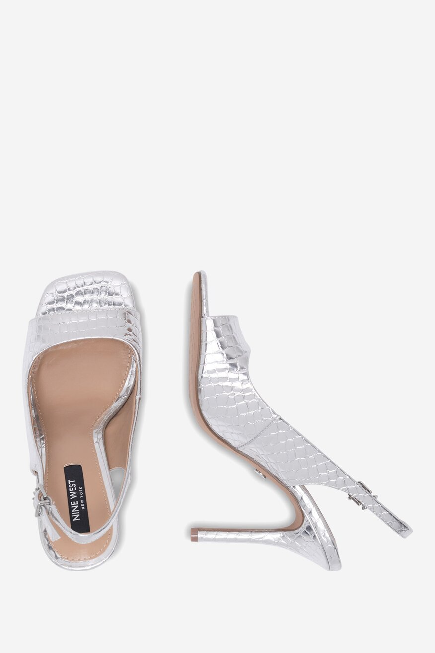 NINE WEST - Sandały na szpilce - 5905588472599