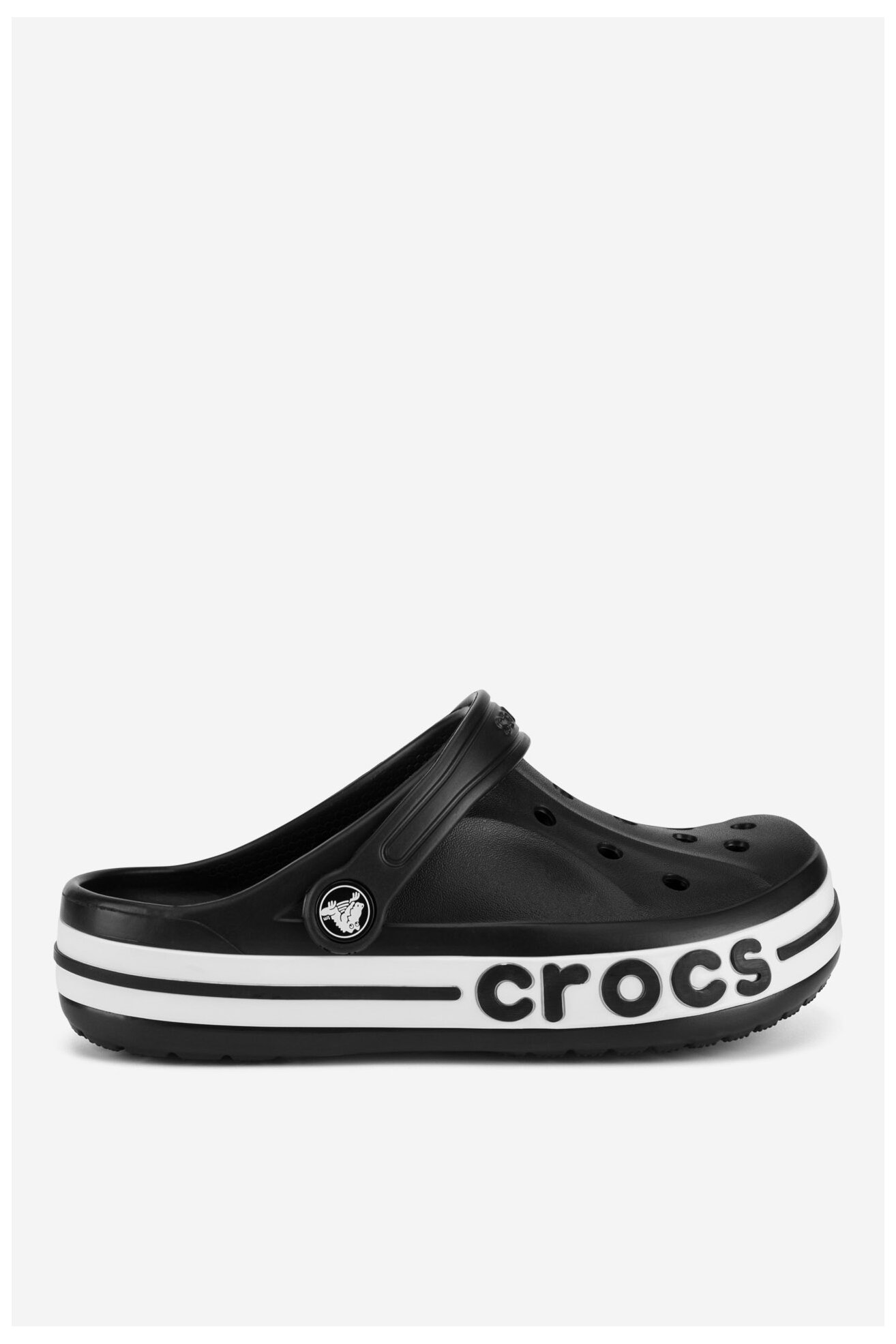 Klapki basenowe Crocs BAYABAND CLOG K 207019-001 Czarny