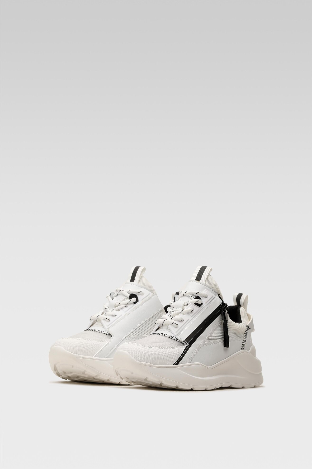 Sneakers Nylon Red WS8520-06 Biały