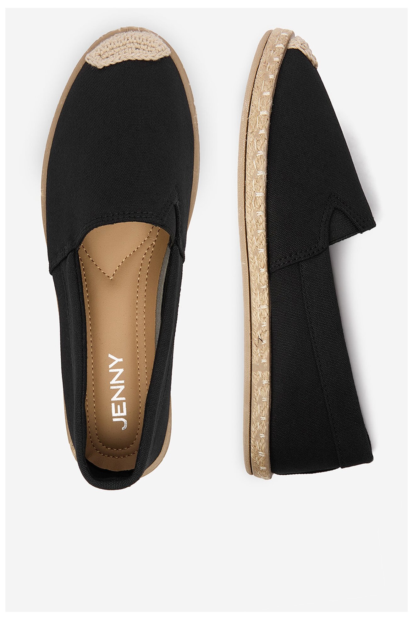 Espadryle Jenny CEO-WSK1609-20 Czarny