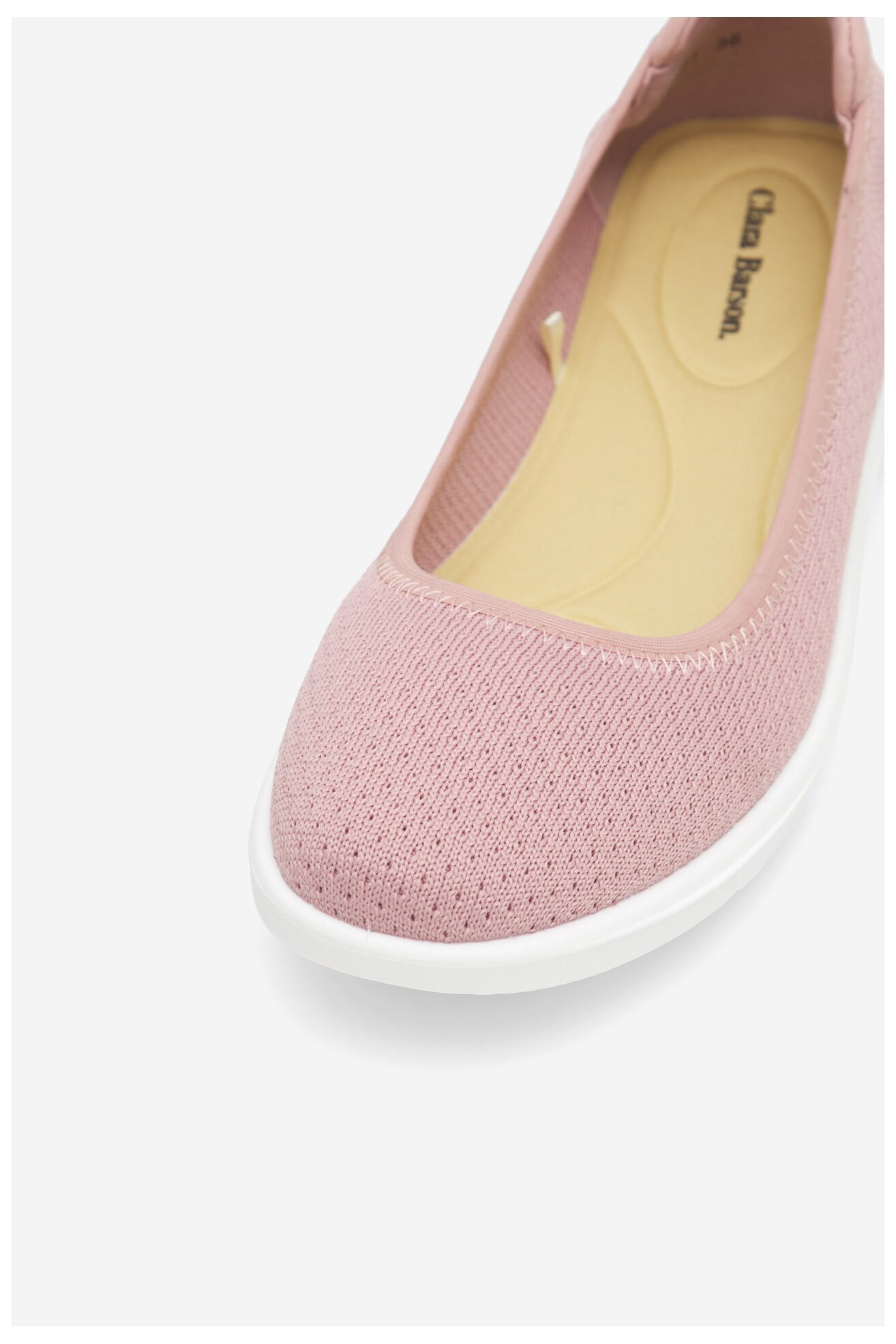 Baleriny Clara Barson MERLE H20630-01 RÓZSASZÍN