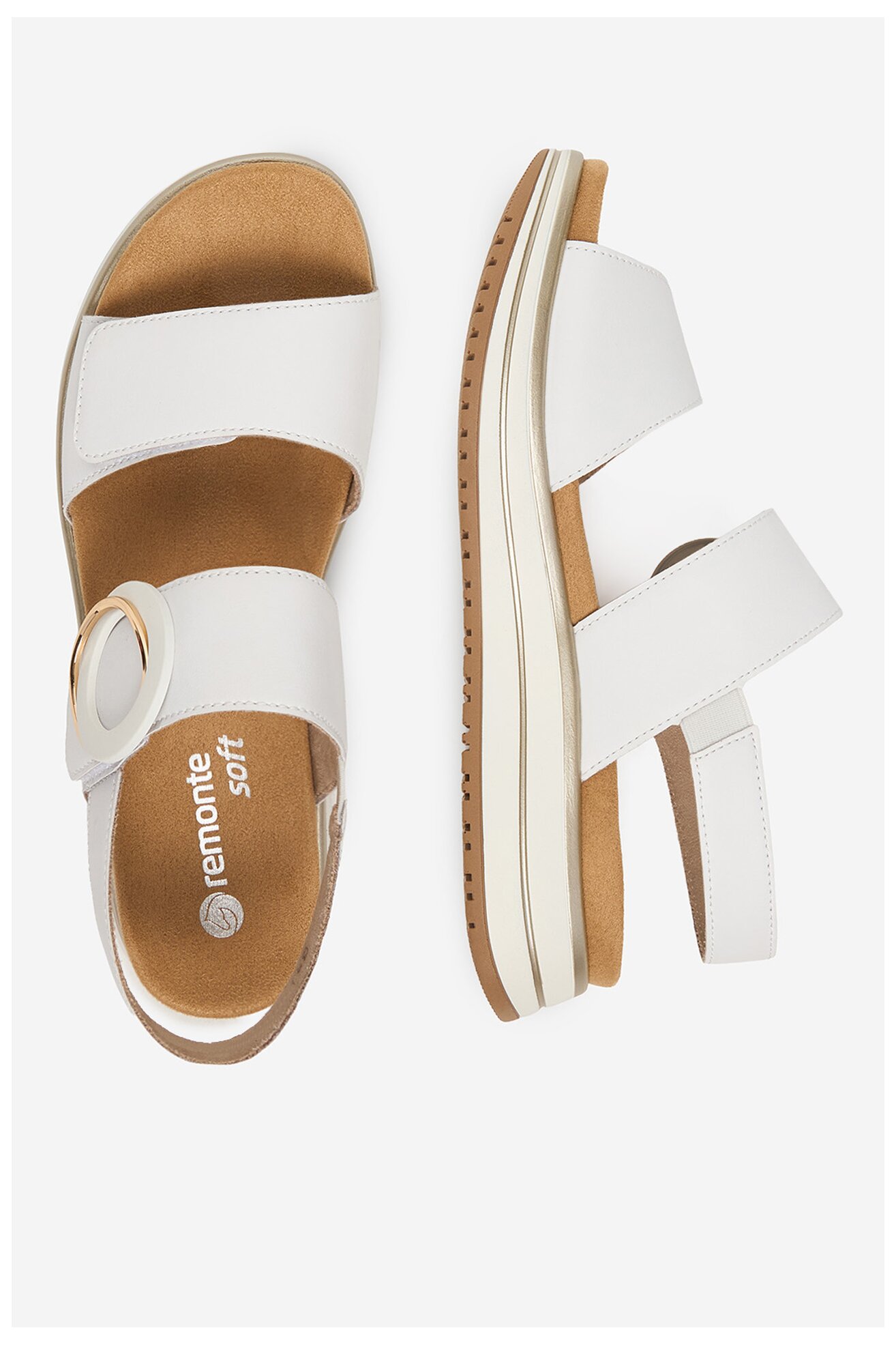 Sandały Remonte CEO-D1J63-80 Biały