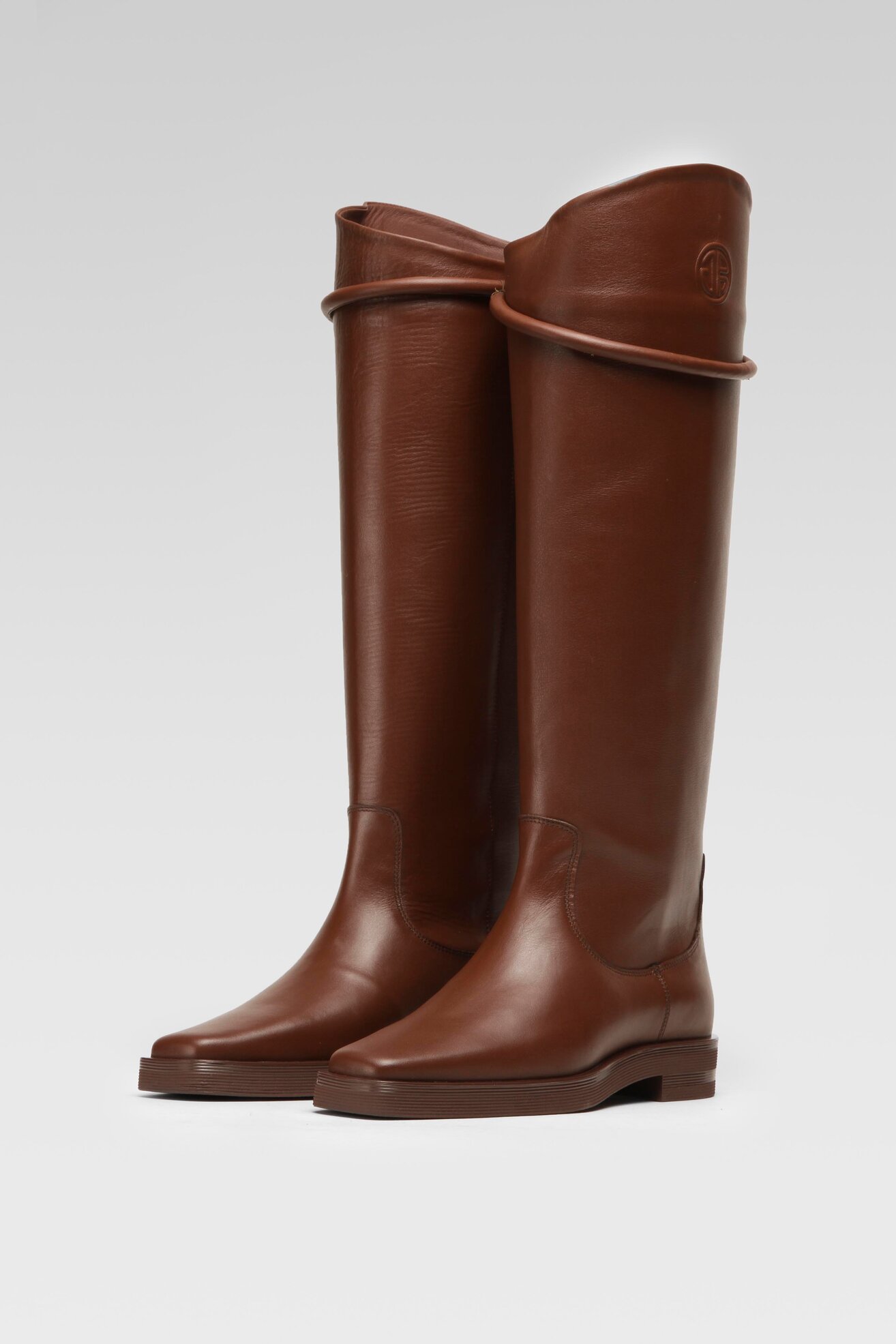 Kozaki Gino Rossi 222FW130 Brązowy