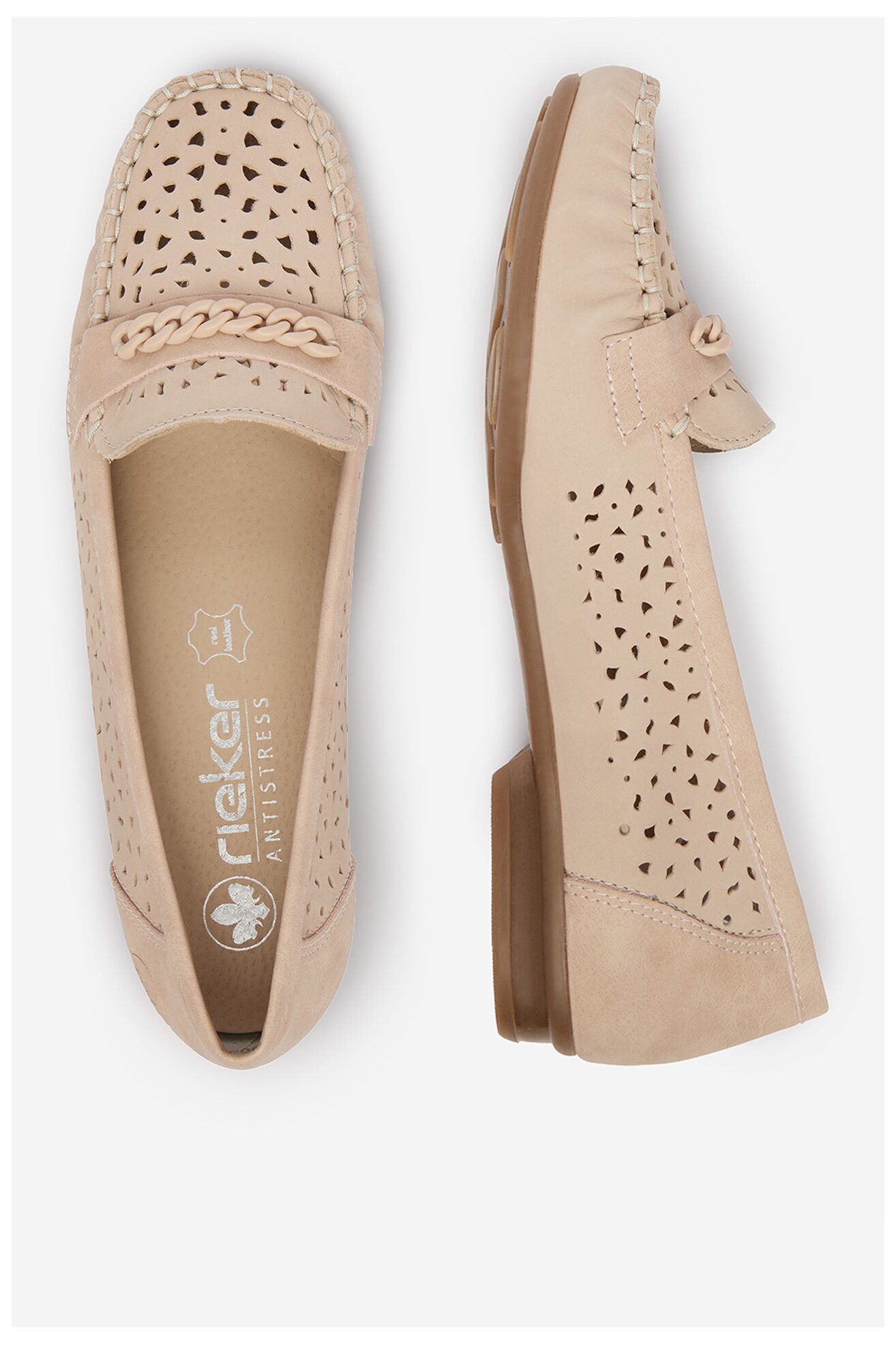 Мокасини Rieker CEO-40068-61 БЕЖОВ