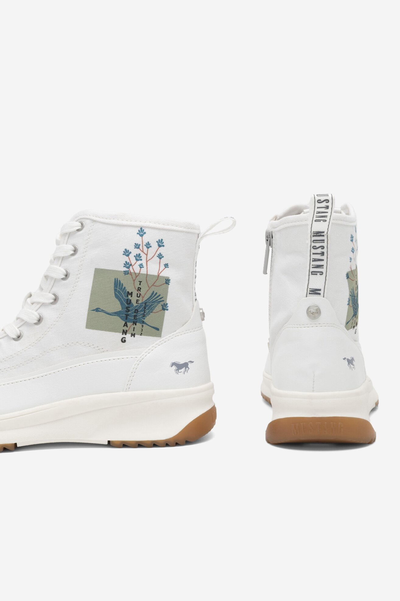 Кецове Mustang 1458-501 БЯЛ