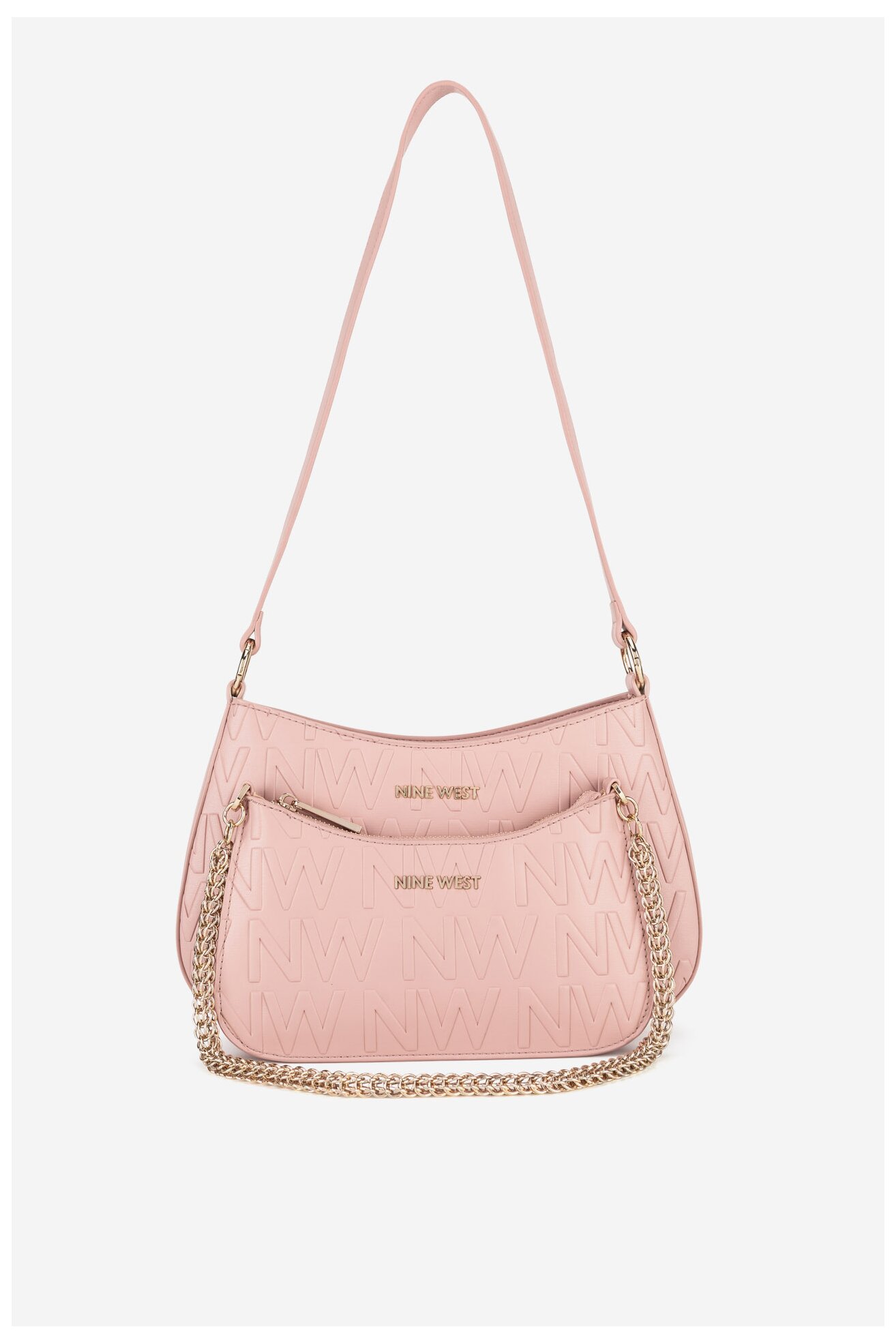 Torebka NINE WEST LX10045 Różowy