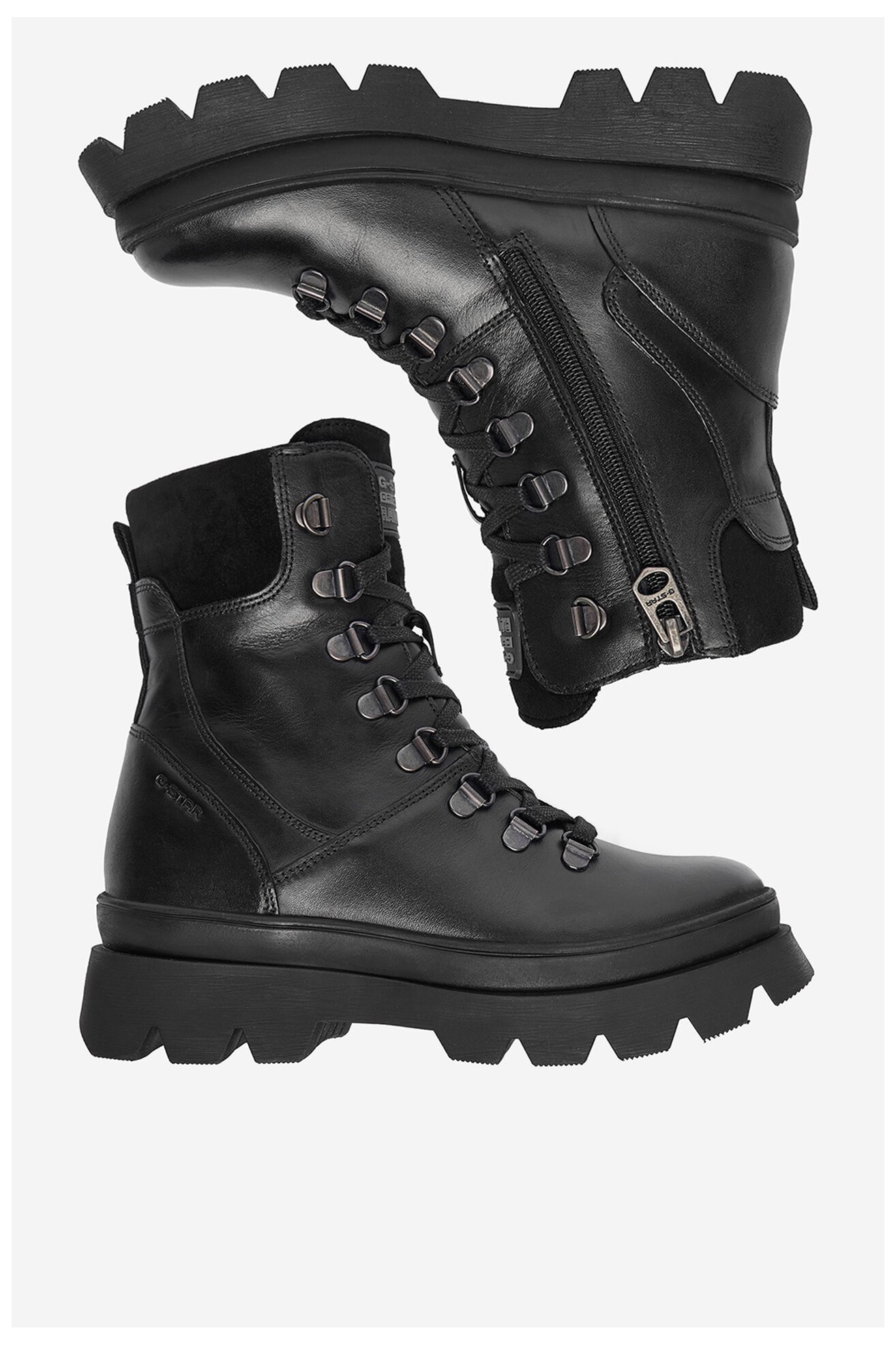 Duboke cipele G-STAR RAW CEO CI12-ARYA-05 CRNA