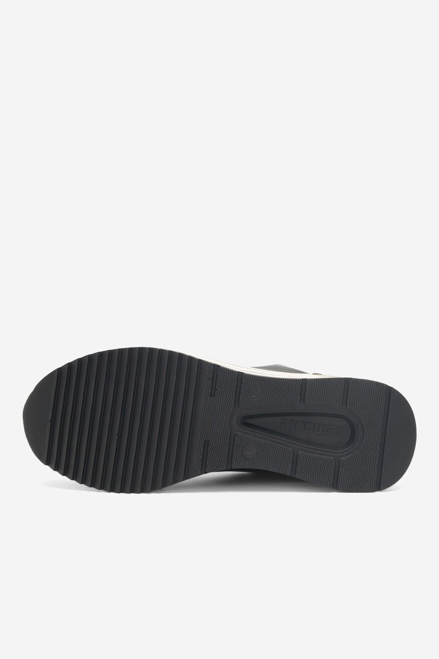 Remonte - Sneakersy skórzane na koturnie - 2230062966213