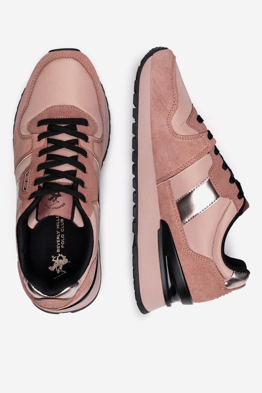 
                Beverly Hills Polo Club - Sneakersy zamszowe - 5905588908036