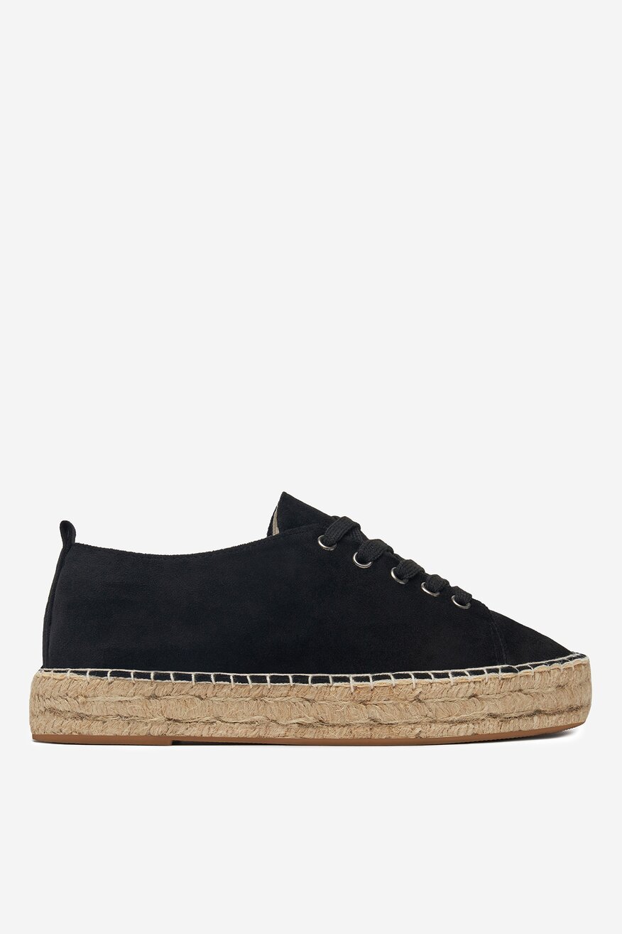 Espadrile DeeZee NEGRU - 5904410842753