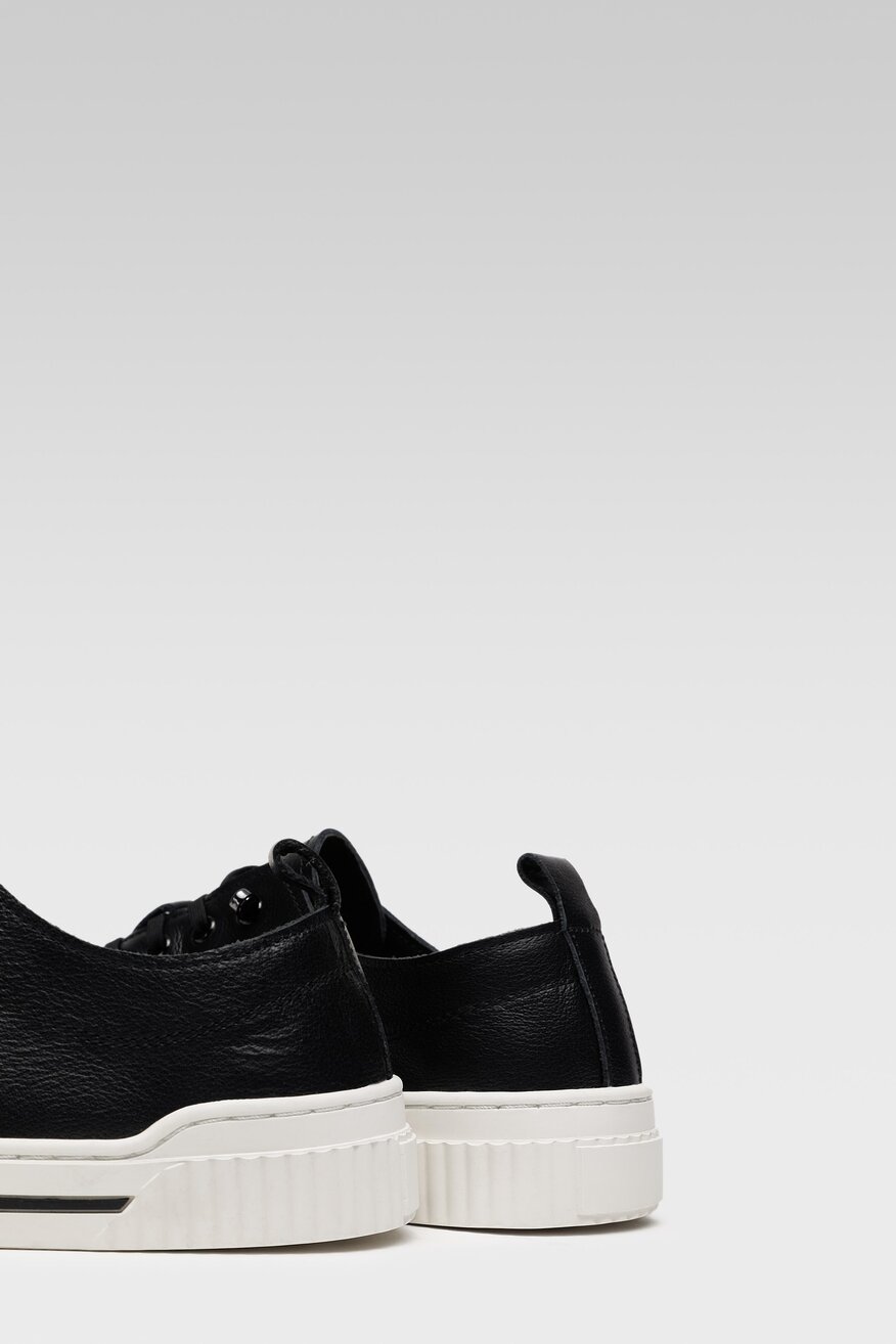 
                Gino Rossi - Skórzane półbuty czarne - 5904248706760