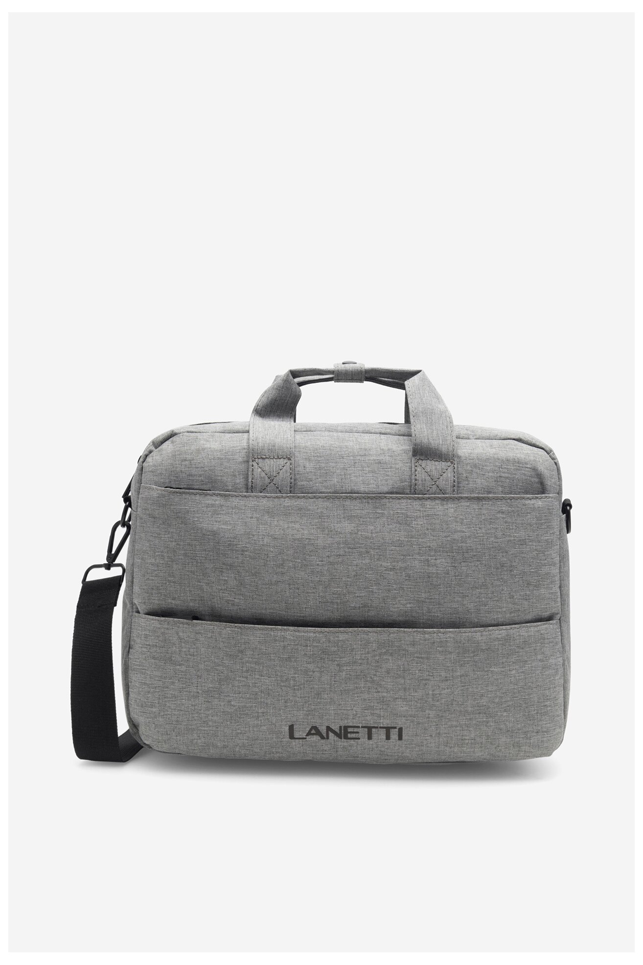 Torba męska Lanetti LAN-K-011-04L Szary