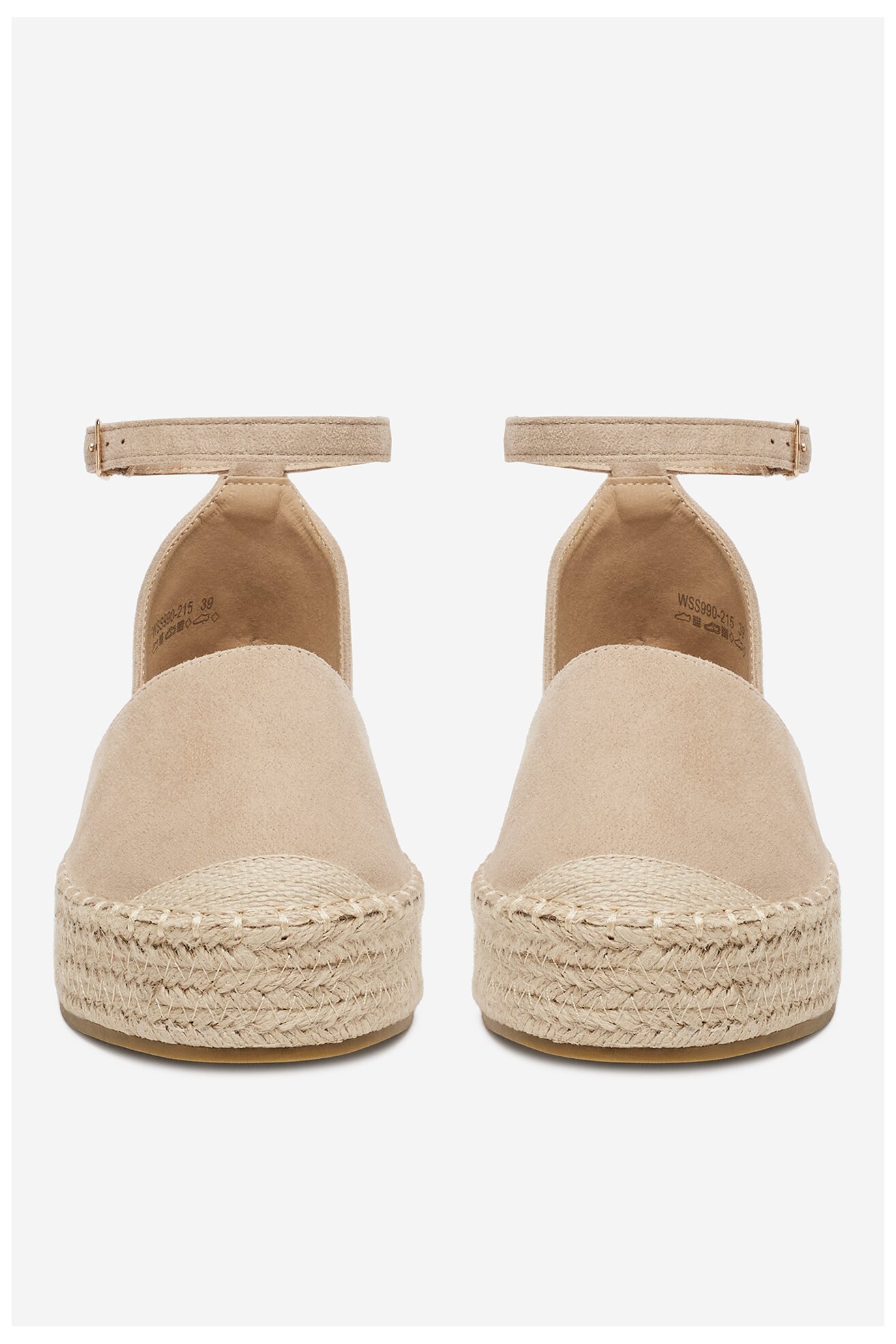 Espadryle DeeZee WSS990-215 Beżowy