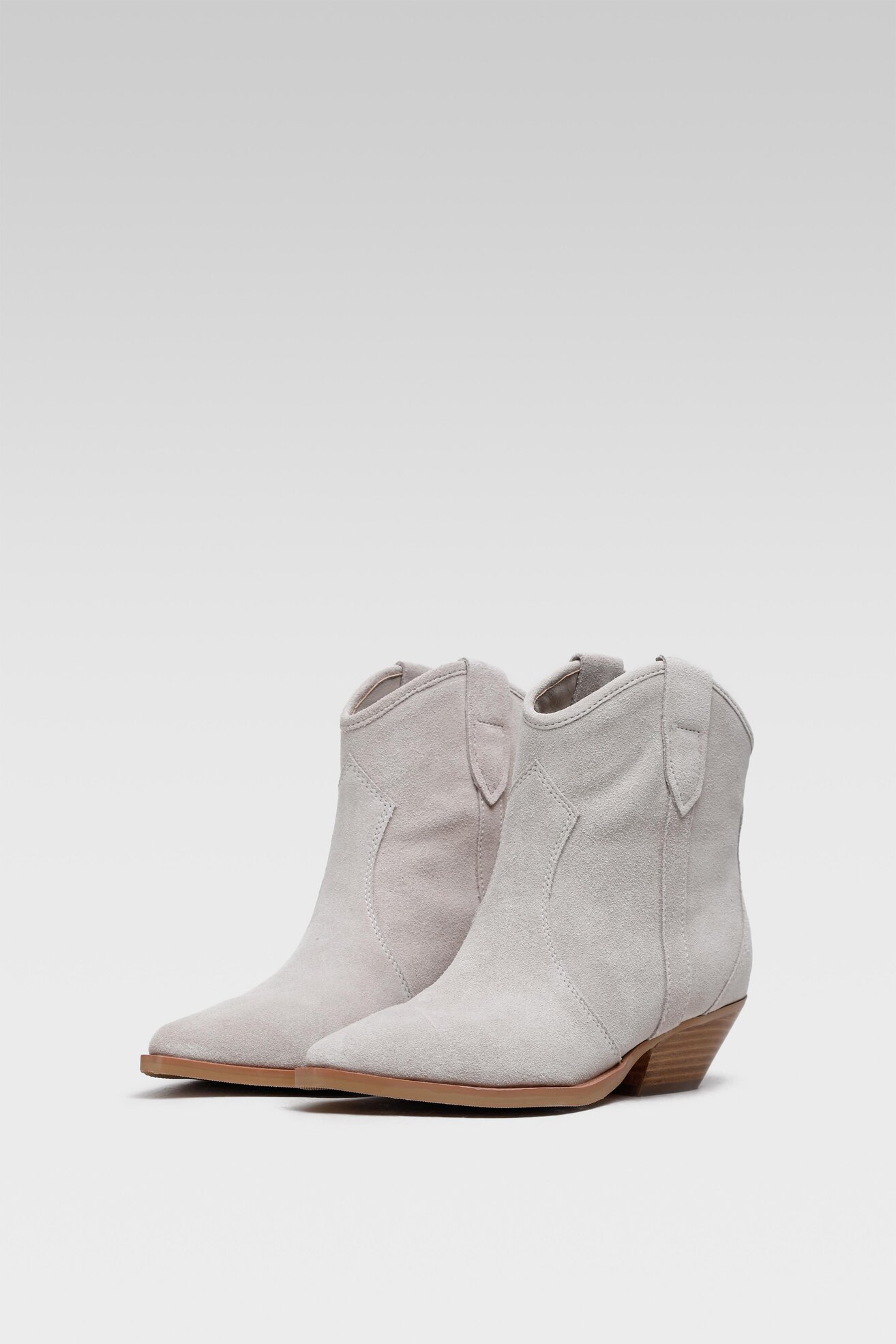 Botki Badura V365-17 Szary jasny