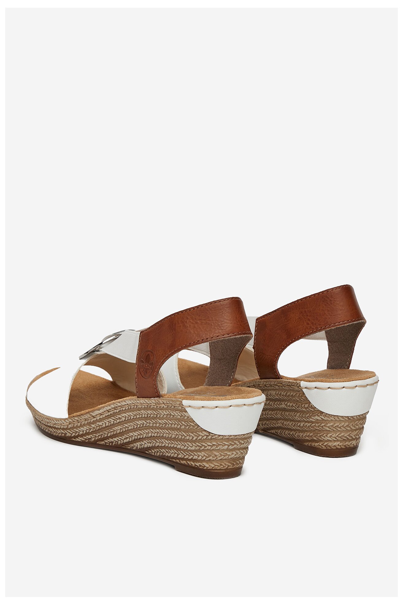 Sandale Rieker 624H6-81 ALB