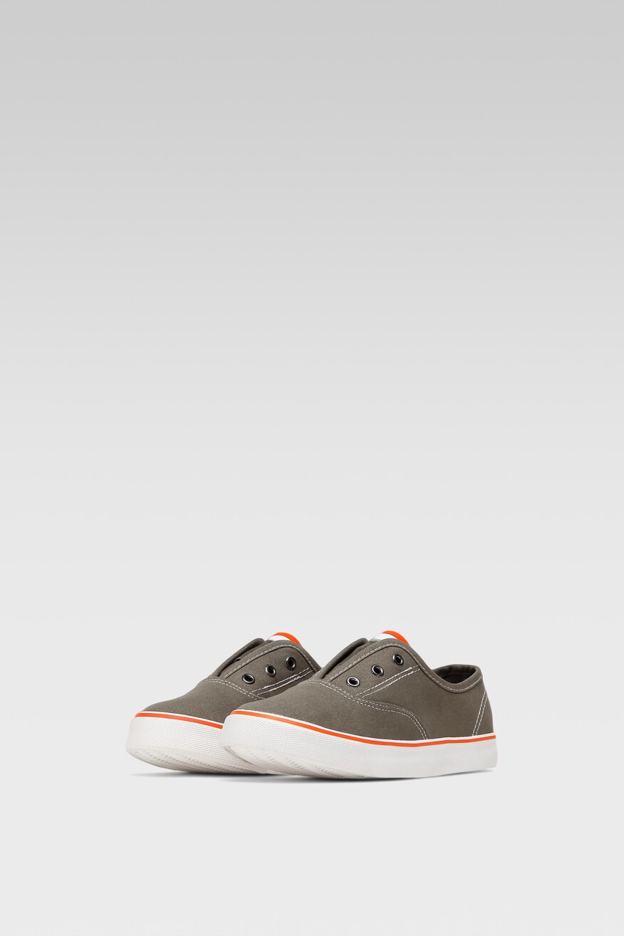 Pantofi pânză Action Boy KAKI - 5904248823160