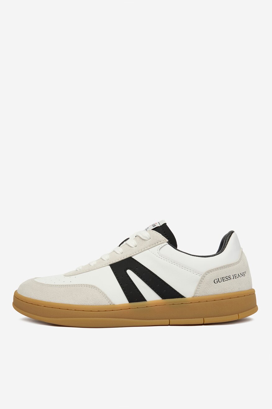 
                GUESS JEANS - Sneakersy skórzane - 5907964025924