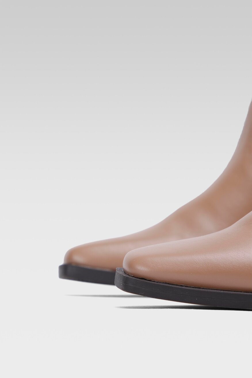 
                Jenny Fairy - Botki pastelowe beżowe - 5903698989396