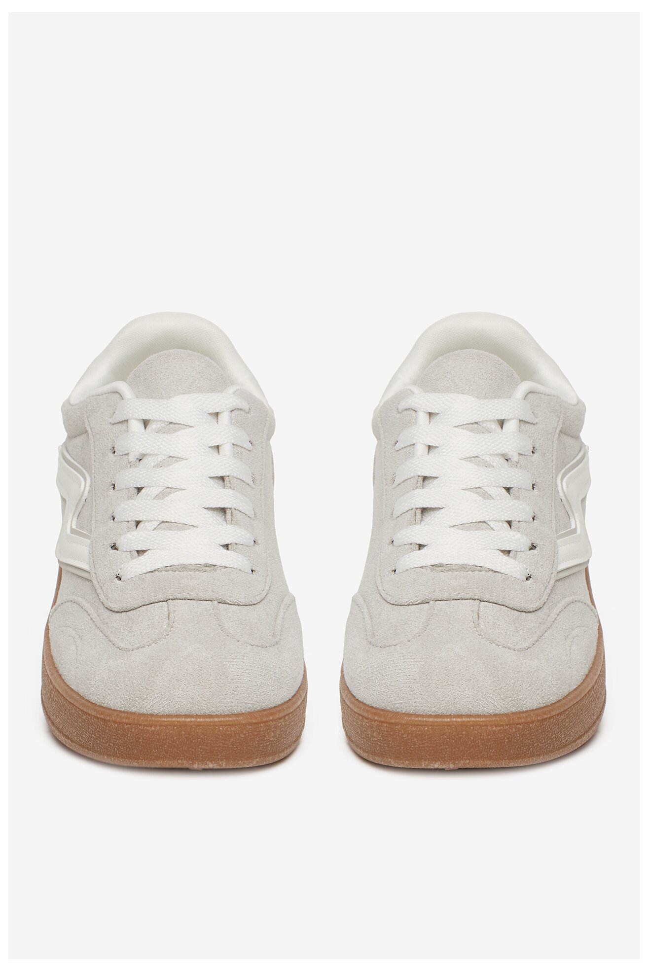 Sneakerși DeeZee AM25219 GRI DESCHIS