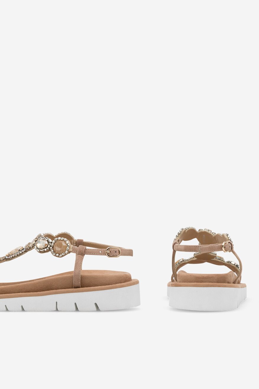 
                Сандали EVA MINGE БЕЖОВ - 5905588550242