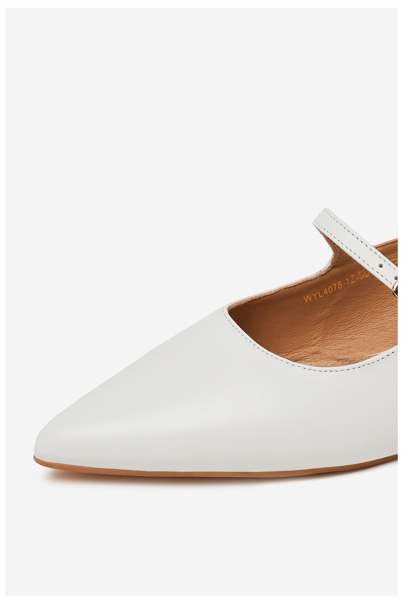 Czółenka Sergio Bardi WYL4078-1Z-SB Biały