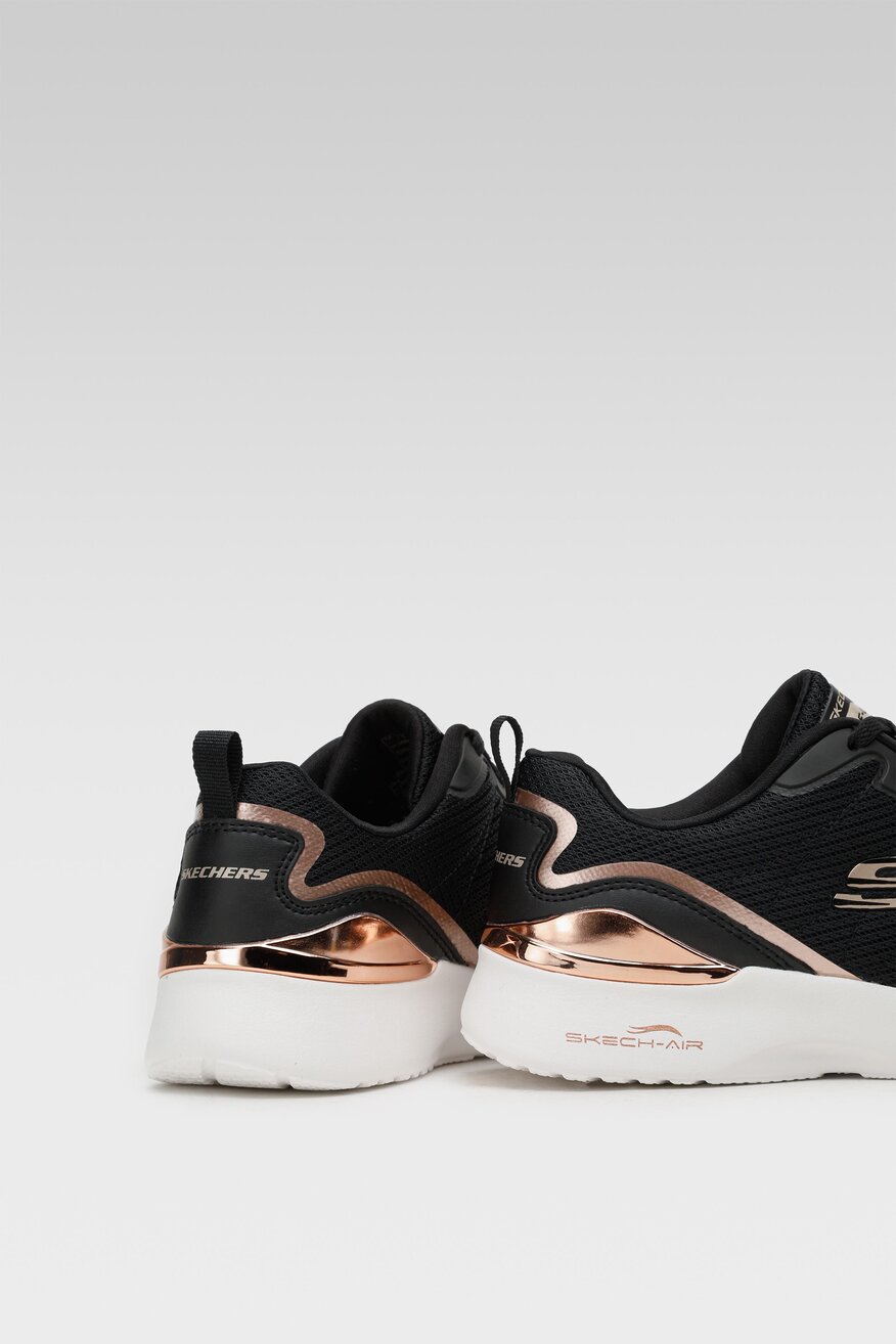 
                Skechers - Obuwie sportowe czarne sznurowane - 5903698879680