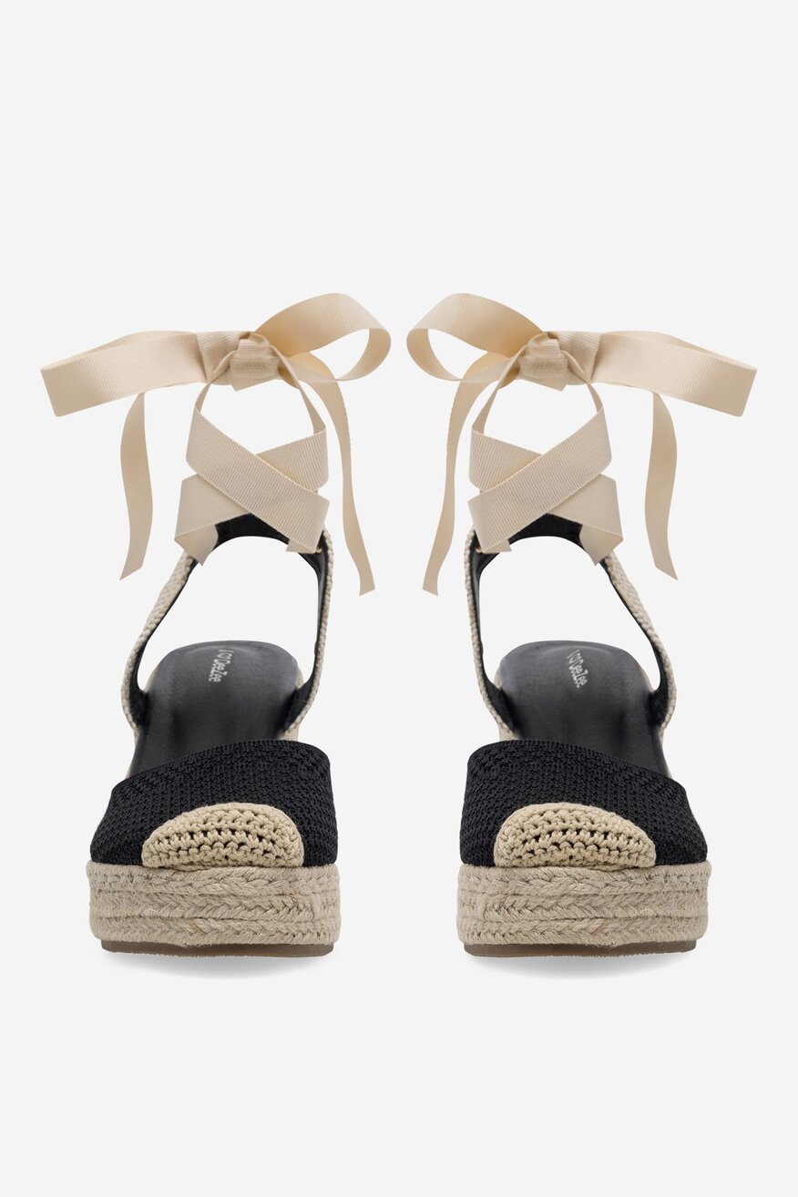 DeeZee - Espadryle na koturnie - 5905588543374