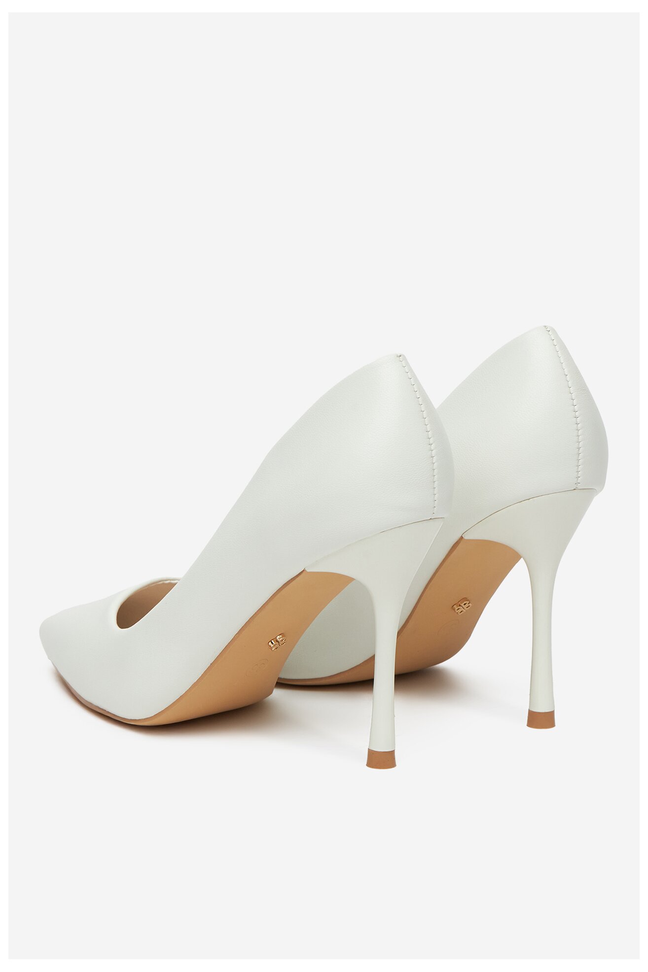 Czółenka DeeZee BK-2628 Biały