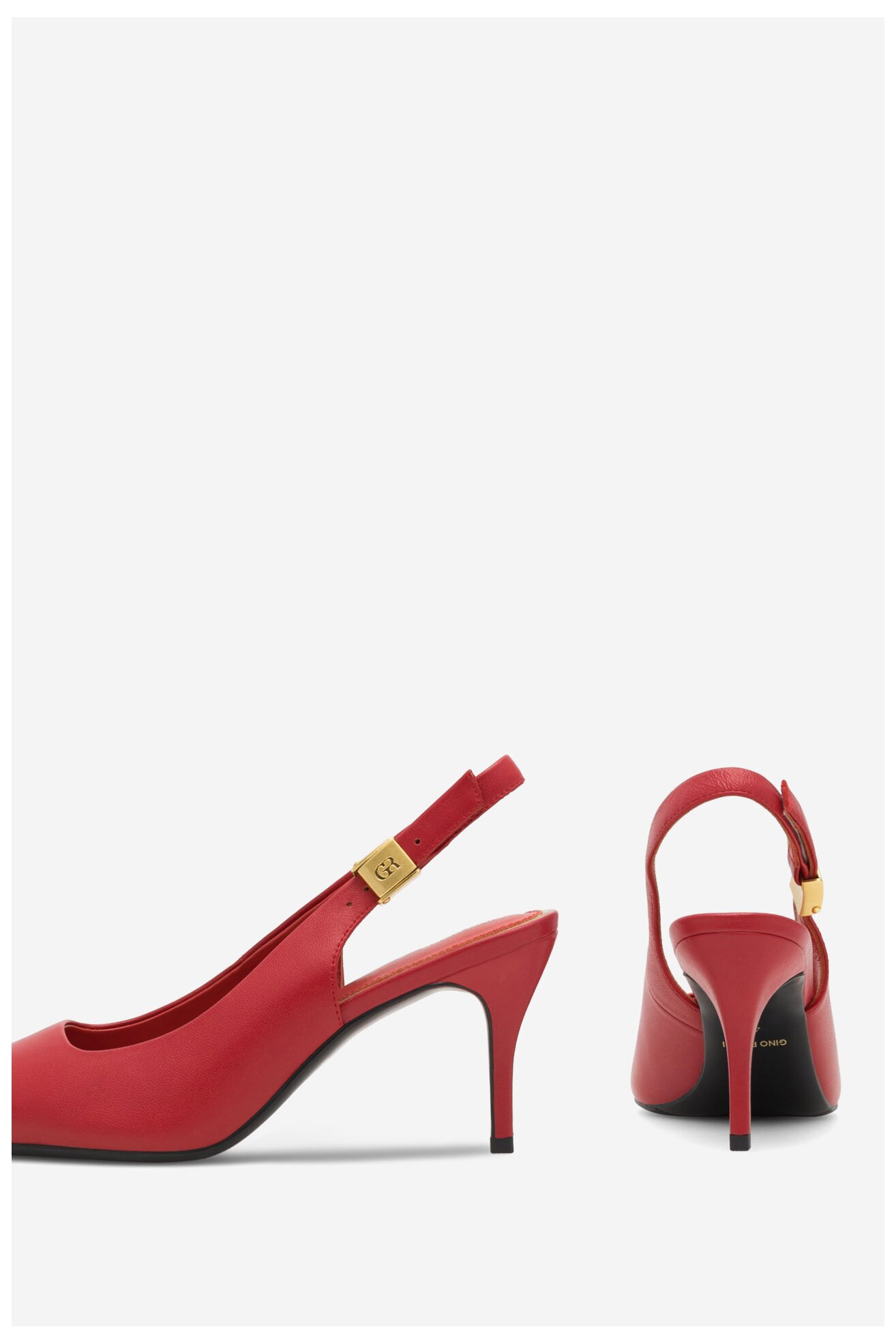 Czółenka Gino Rossi ELLEN-SLT623-61 Czerwony