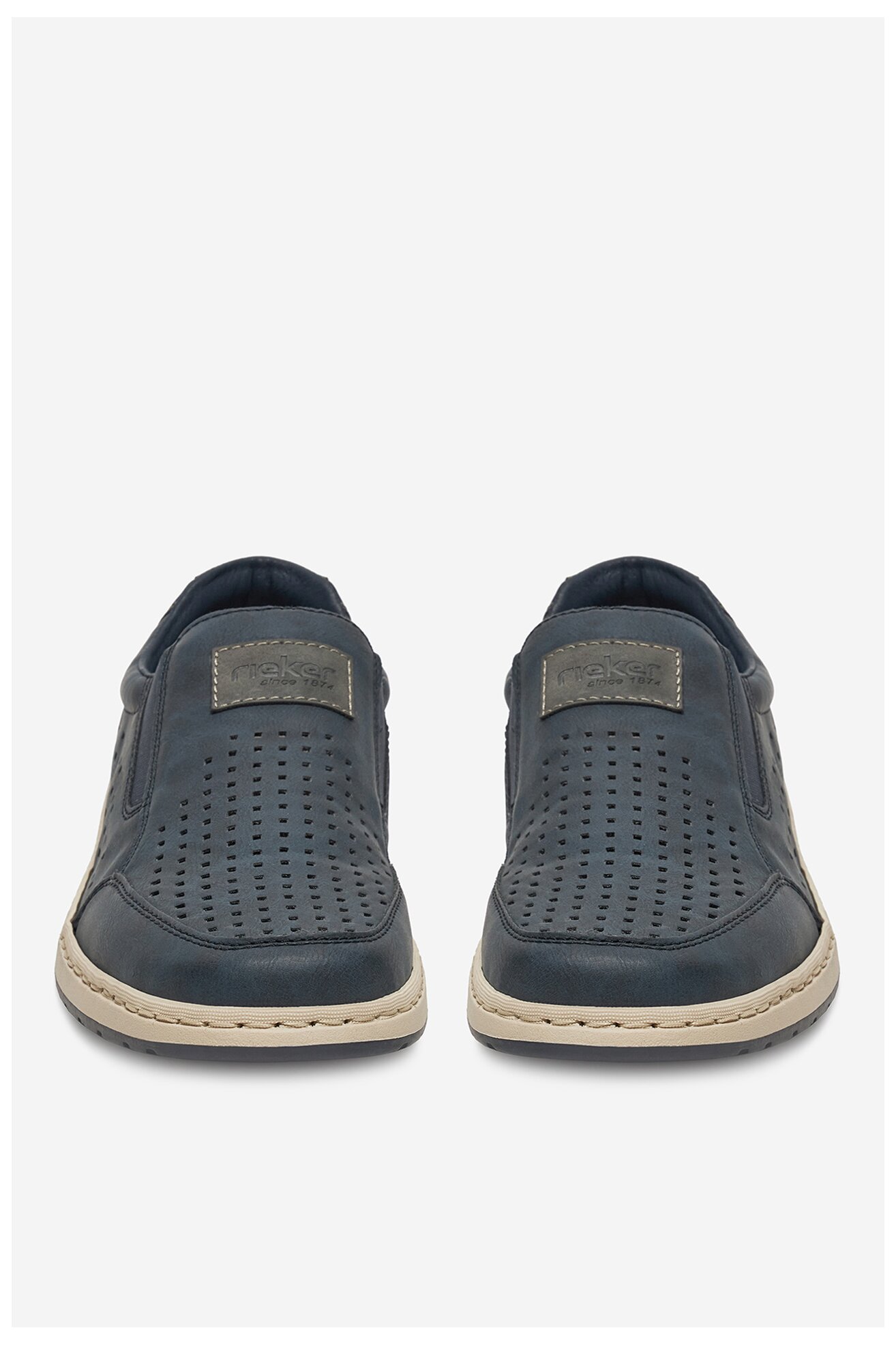 Polobotka Rieker 18267-15 TMAVĚ MODRÁ