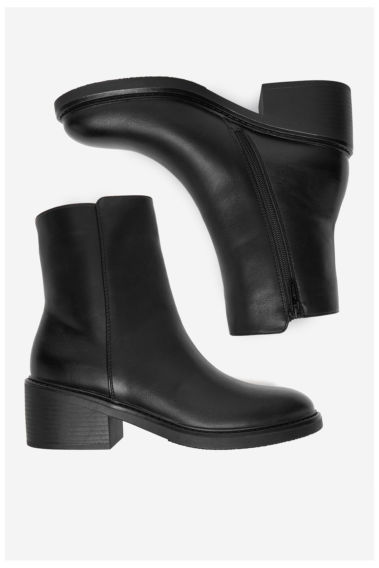 Kratke čizme Jenny CEO-HY20242-4A CRNA