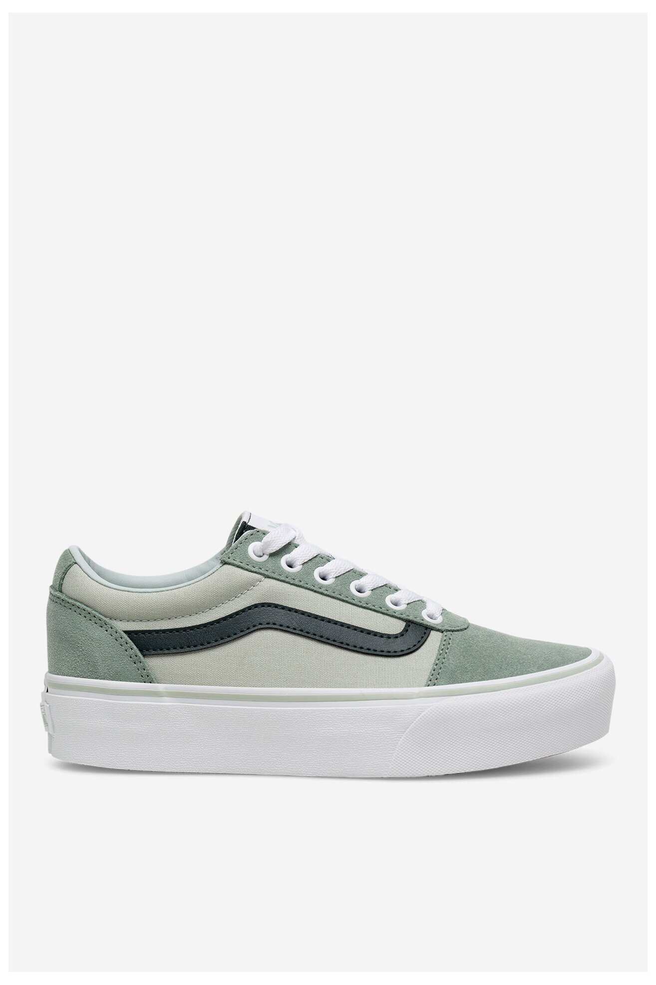 Trampki Vans WARD PL ATFORM VN0A3TLCBHJ1 Zielony