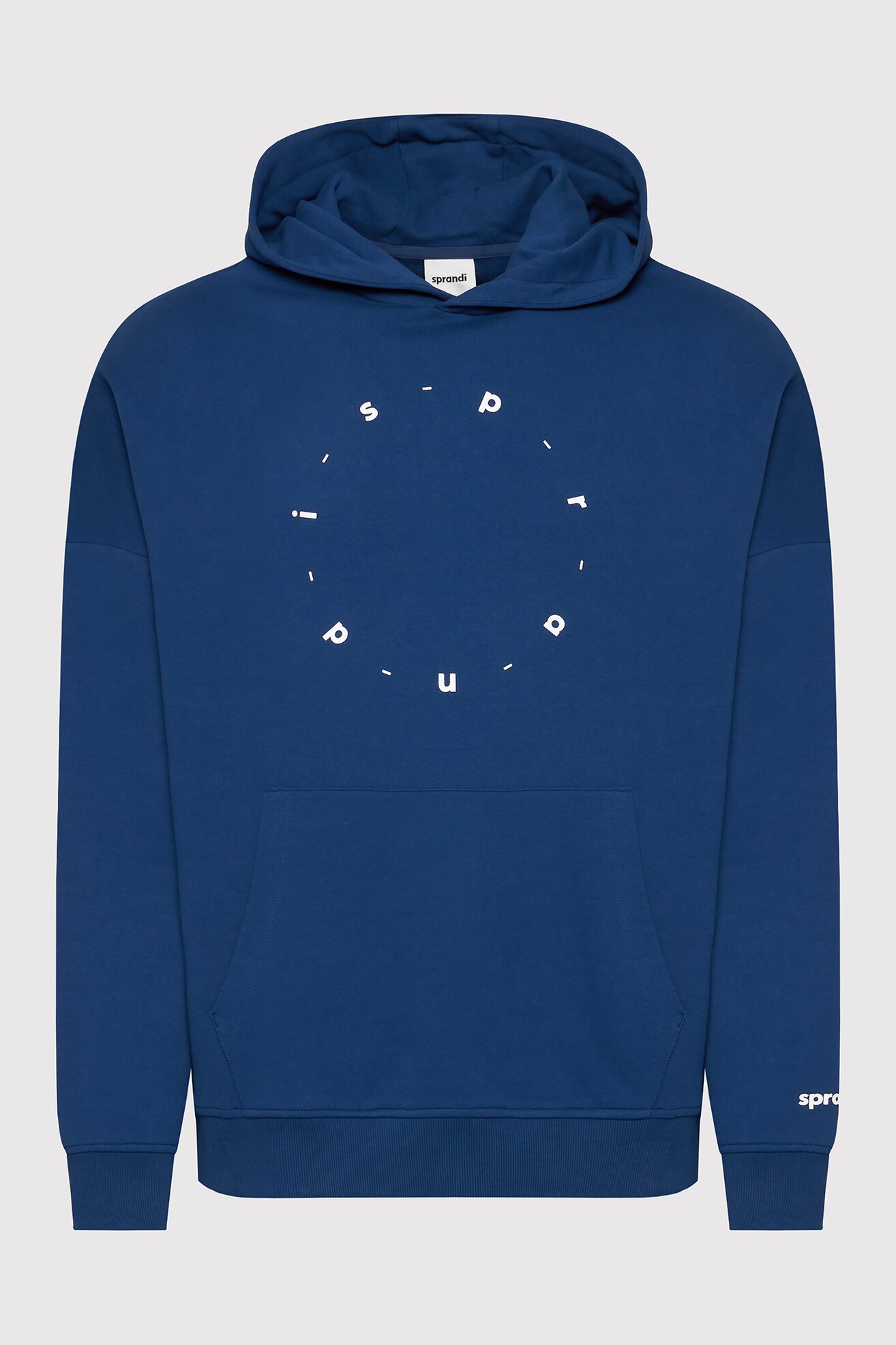 Bluza z kapturem Sprandi SP22-BLM112 Niebieski