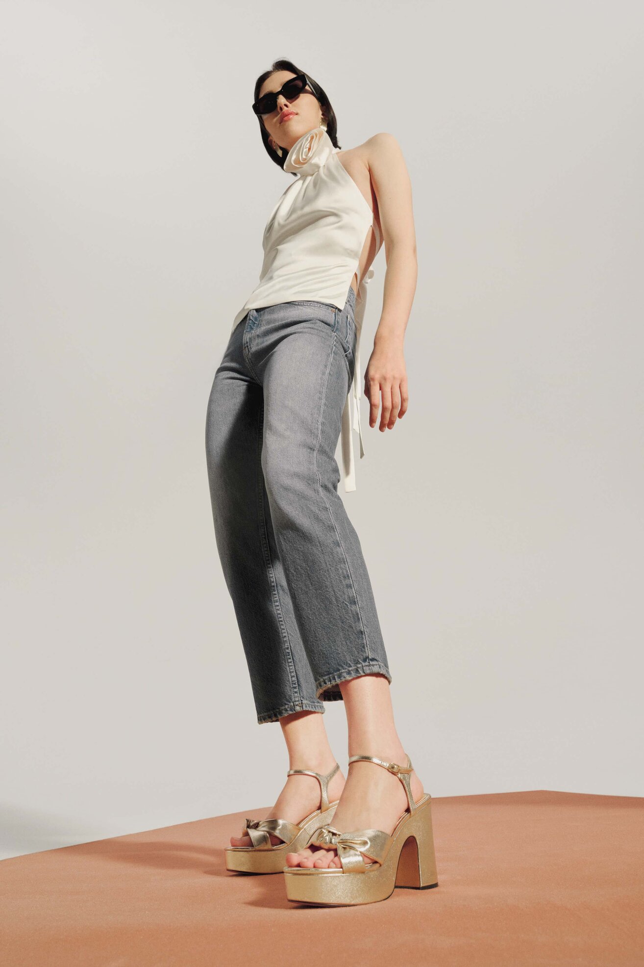 Szandál NINE WEST WFA2634-1 ARANY