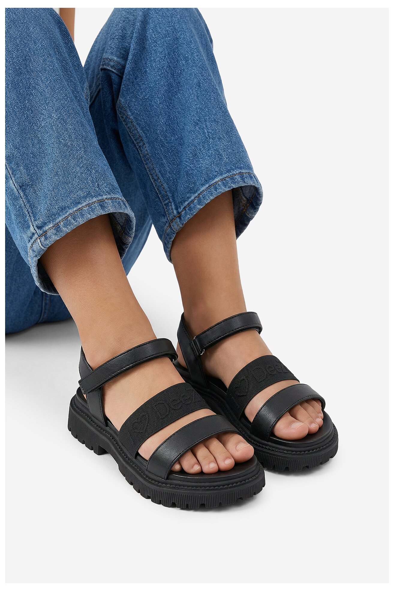 Sandały DeeZee CEO-CM240807-1 Czarny