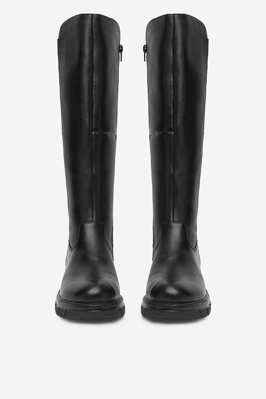 Rieker - Kozaki skórzane ocieplane - 2230085558198