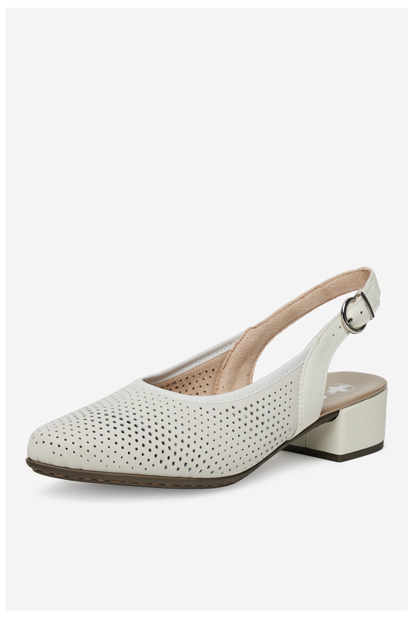 Елегантни обувки Rieker CEO-47066-80 БЯЛ