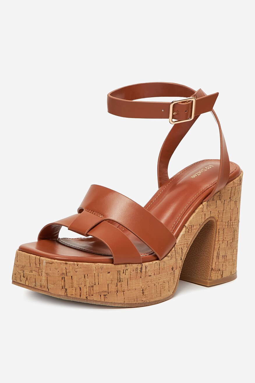 DeeZee - Sandały na słupku - 5906751104644