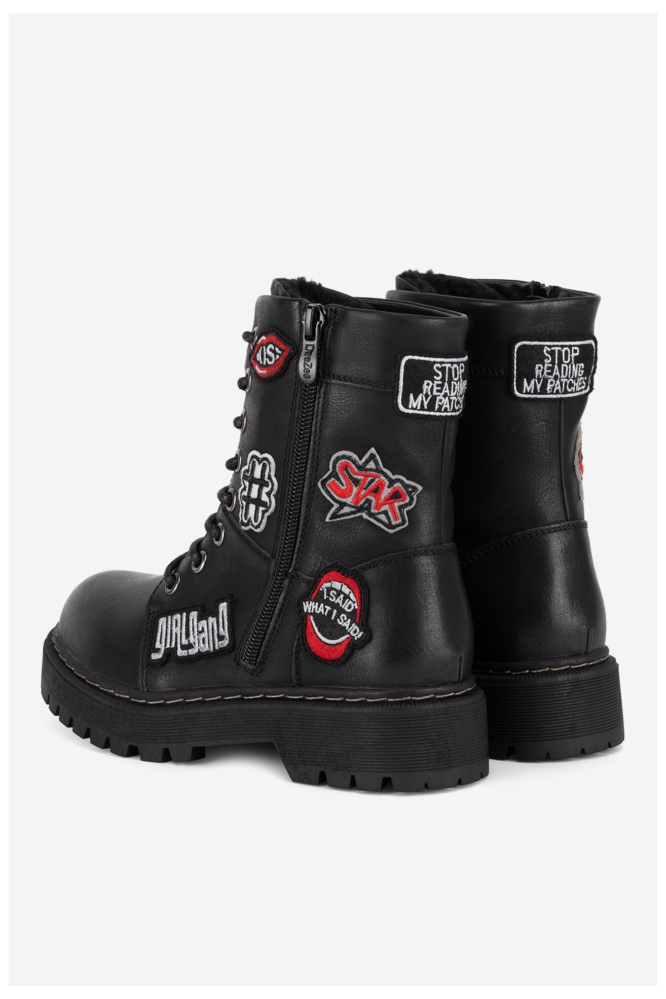 Trzewiki DeeZee CS2665-60 Czarny