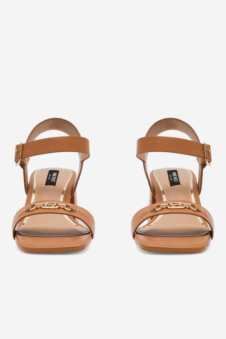 Sandály NINE WEST HNĚDÁ - 5905588563945