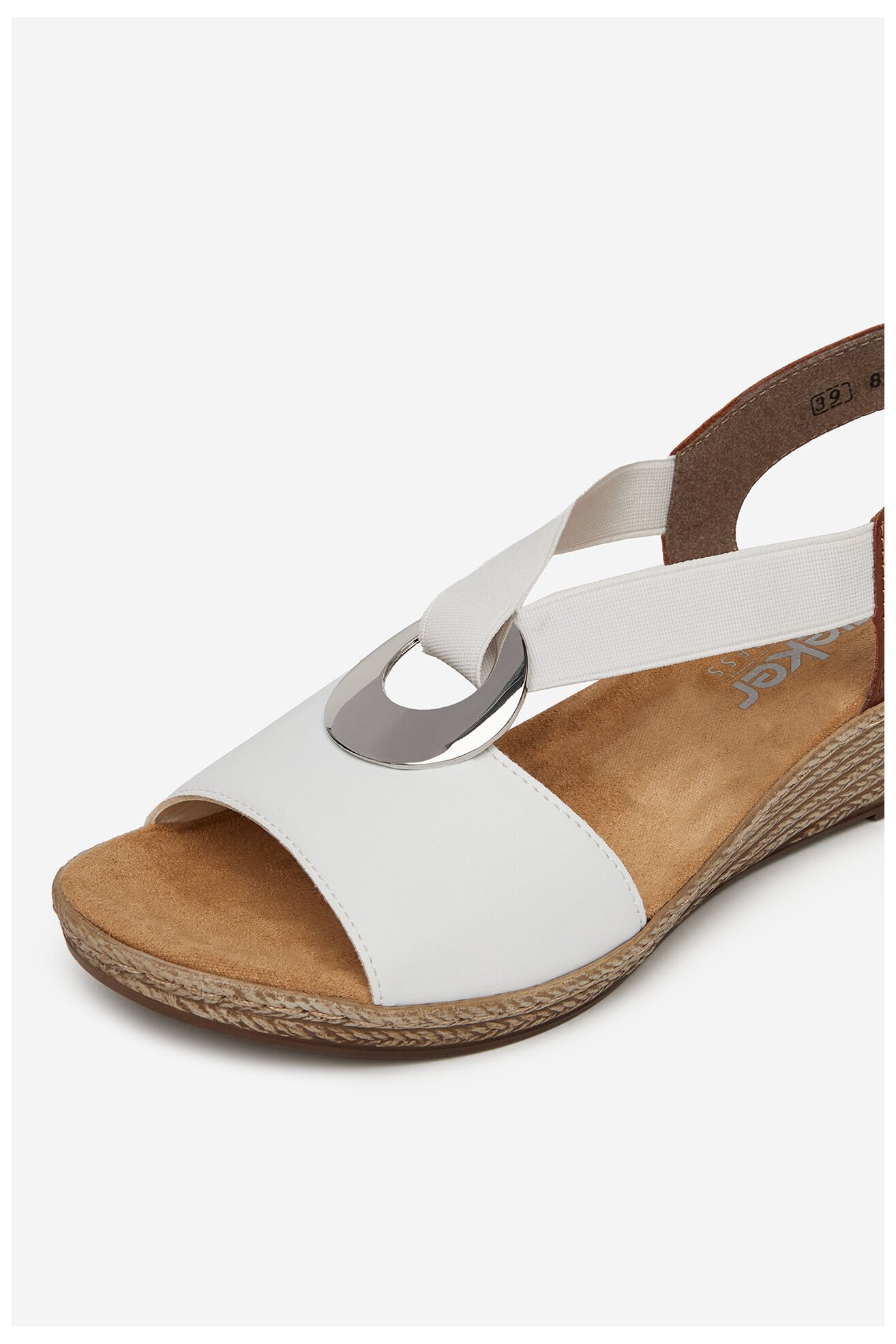 Sandale Rieker 624H6-81 ALB