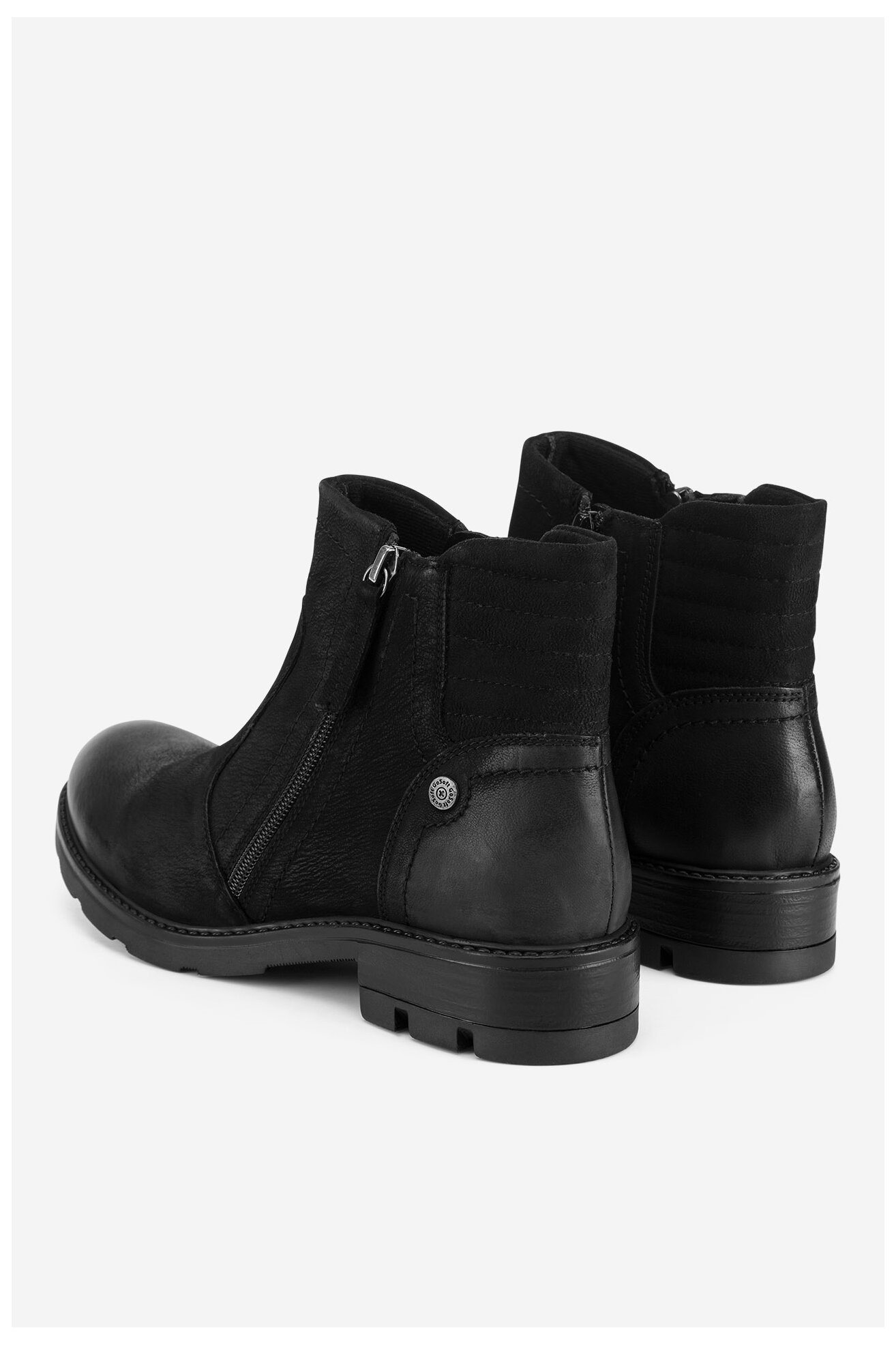 Kratke čizme Go Soft WI23-DEMETRA-21 CRNA