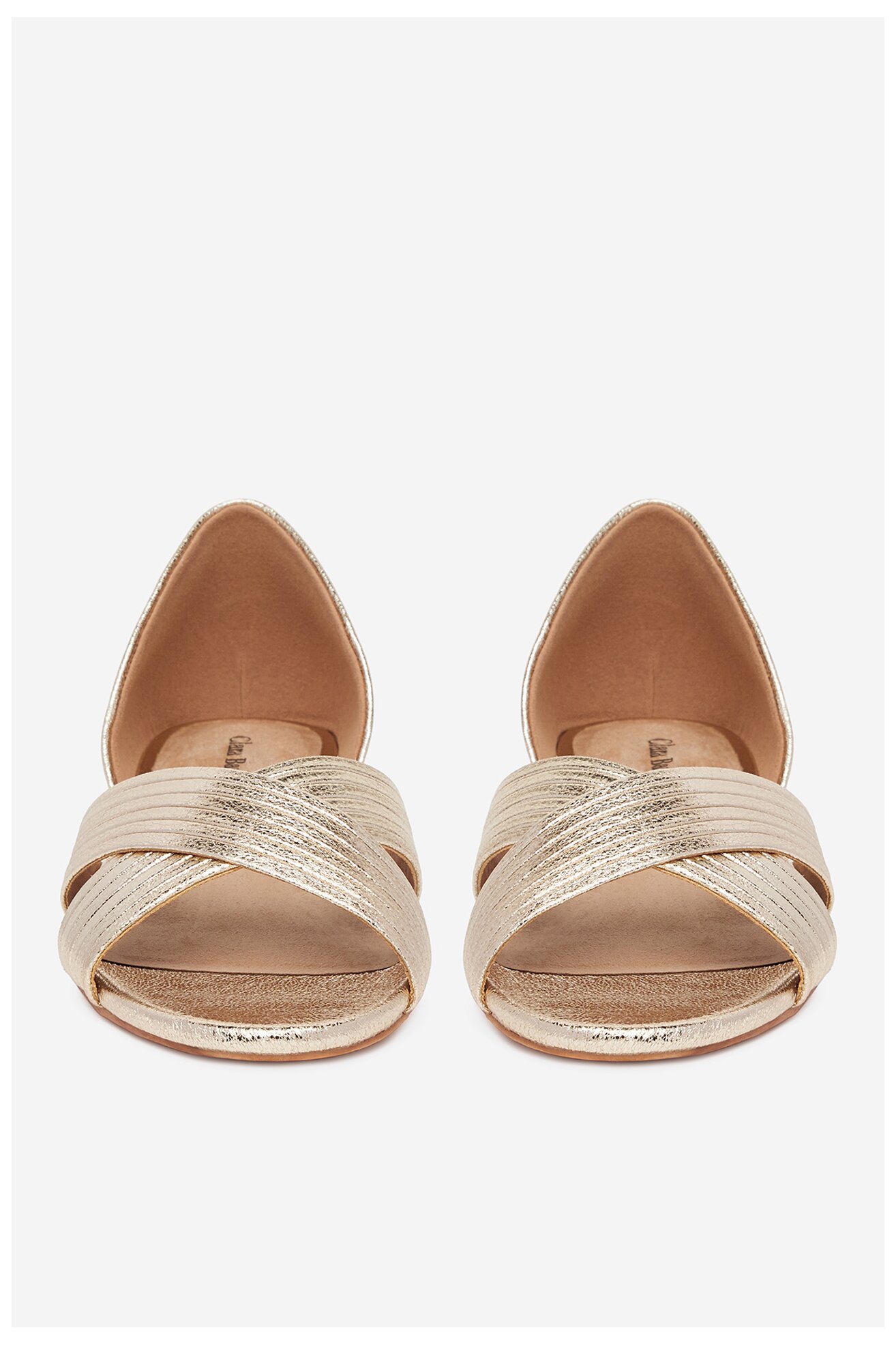 Sandały Clara Barson WS24038-03 Złoty