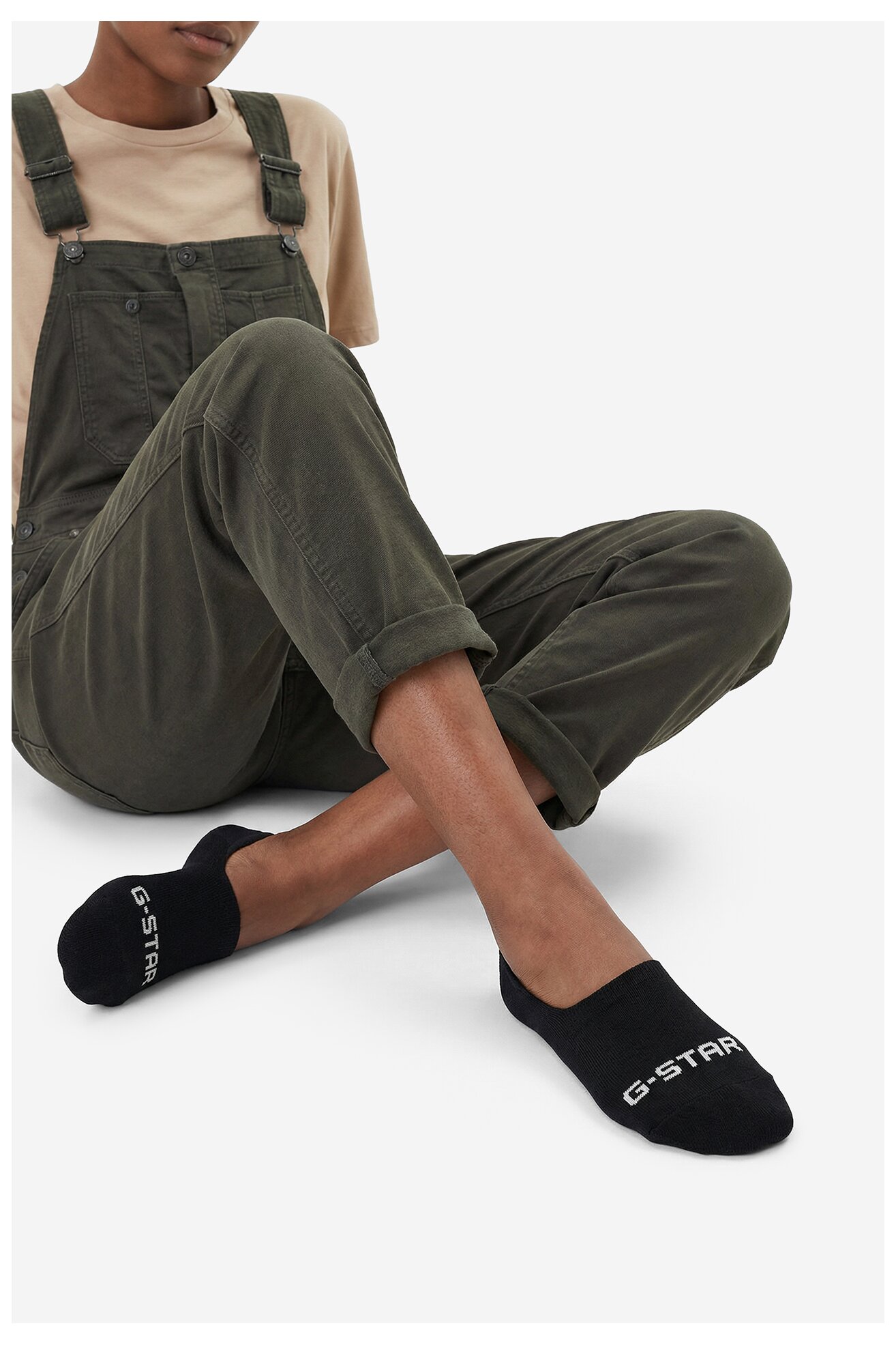 Шкарпетка G-STAR RAW AS_G-STAR_S_124_SS25 (3-PACK) ЧОРНИЙ