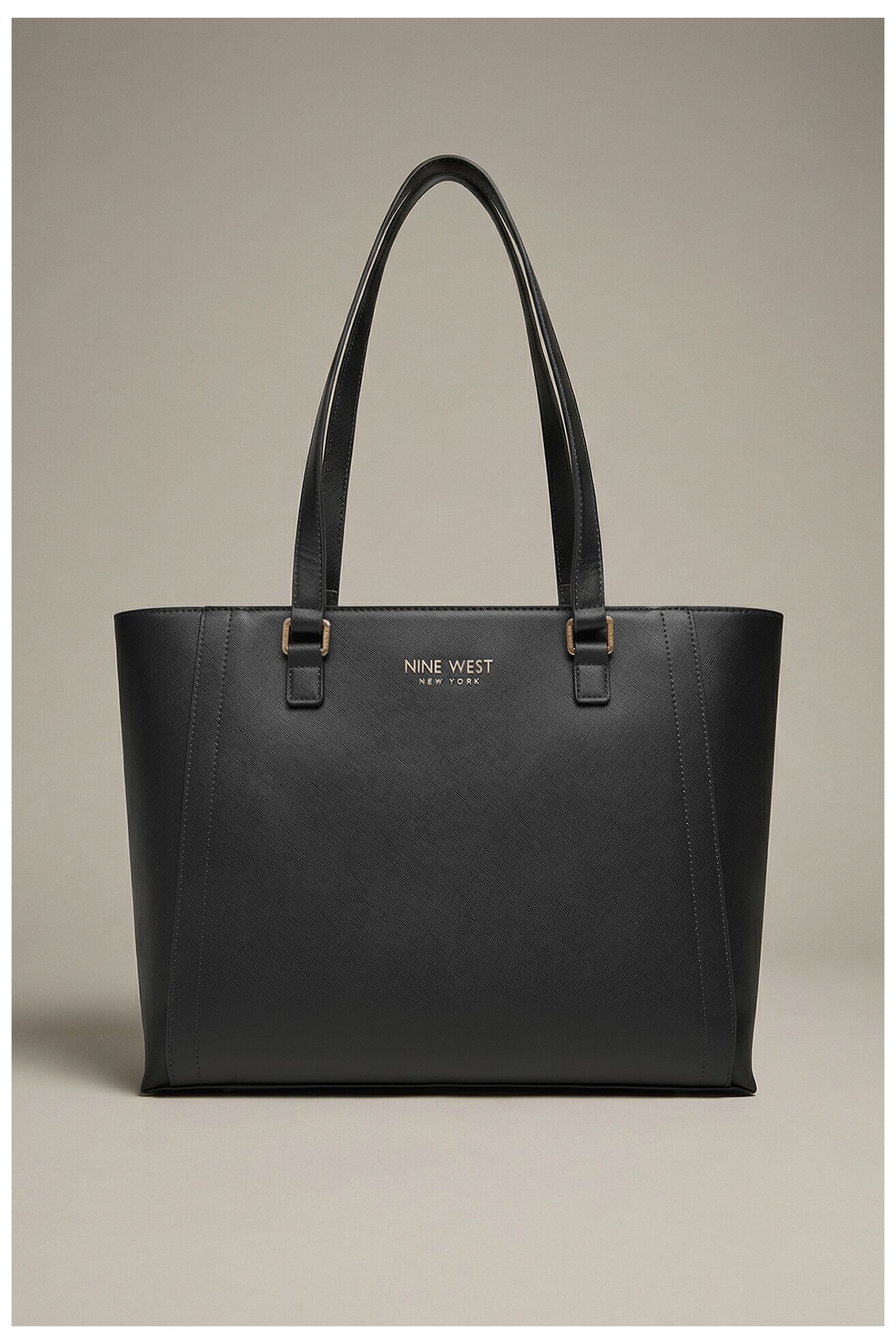 Kézitáska NINE WEST CEO-MIDTOWN MAVEN-LX9844 FEKETE