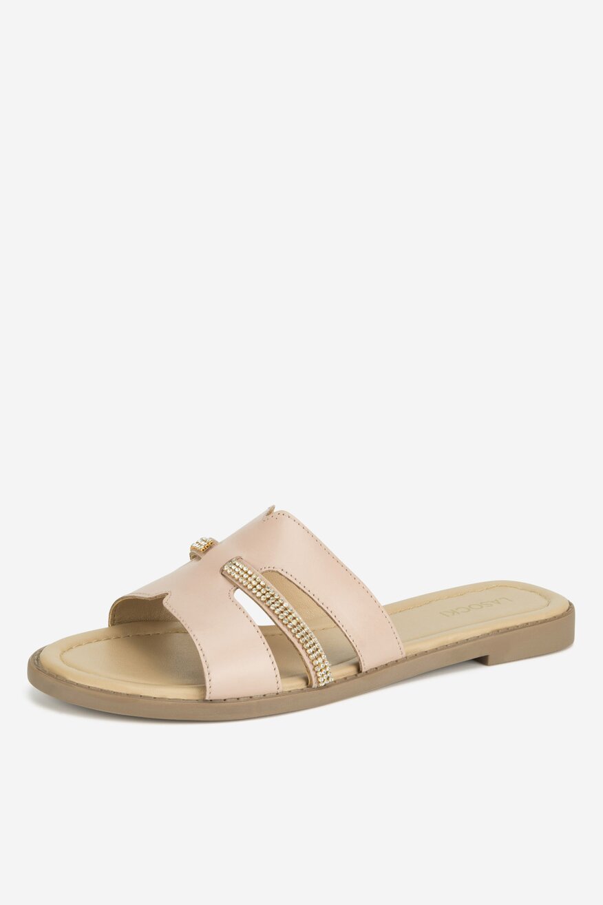 
                Lasocki - Klapki skórzane - 5905588615101